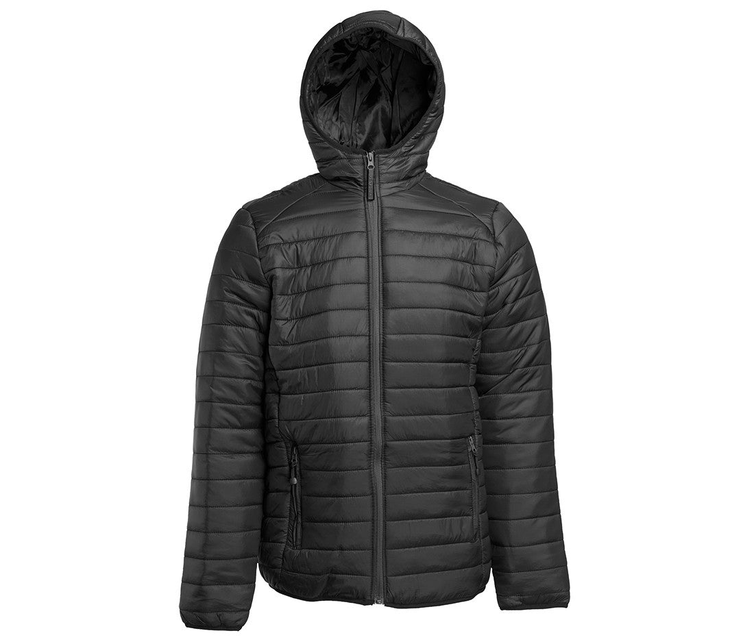 Doudoune Légère à Capuche Homme - Black