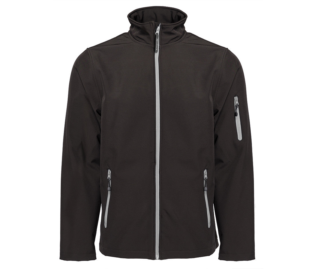 Veste Softshell Homme 3 Couches - Black/silver