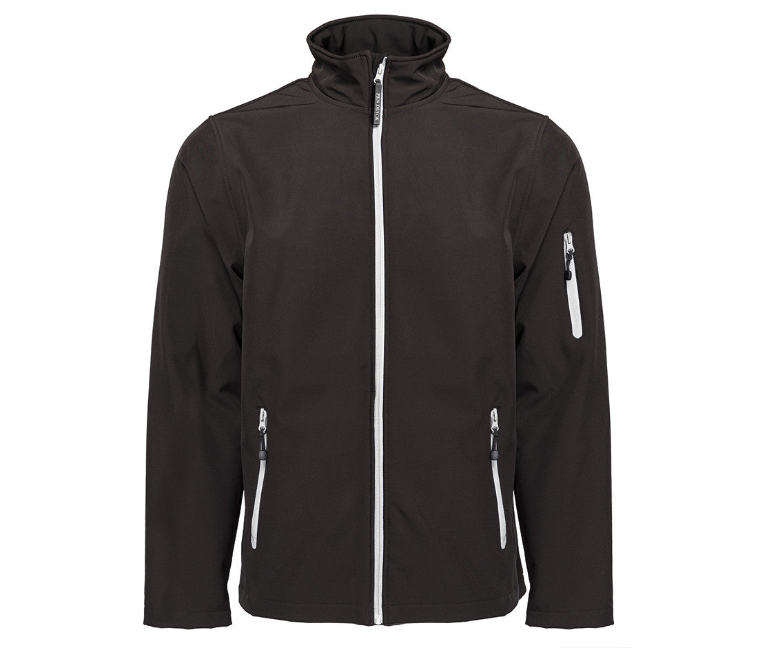 Veste Softshell Homme 3 Couches - Black/white