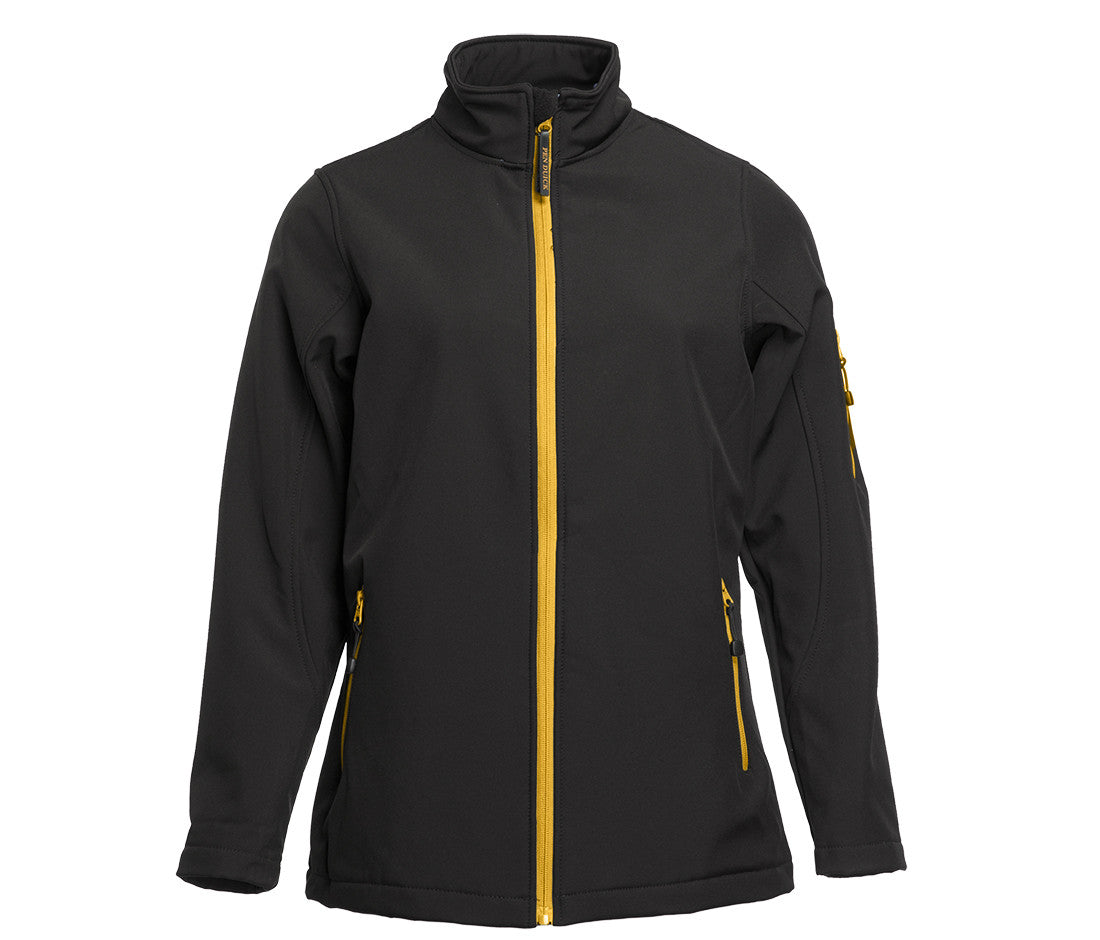 Veste Softshell Femme 3 Couches - Black/gold