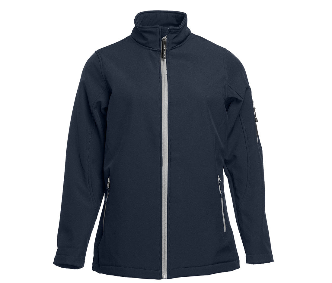 Veste Softshell Femme 3 Couches - Navy / Silver