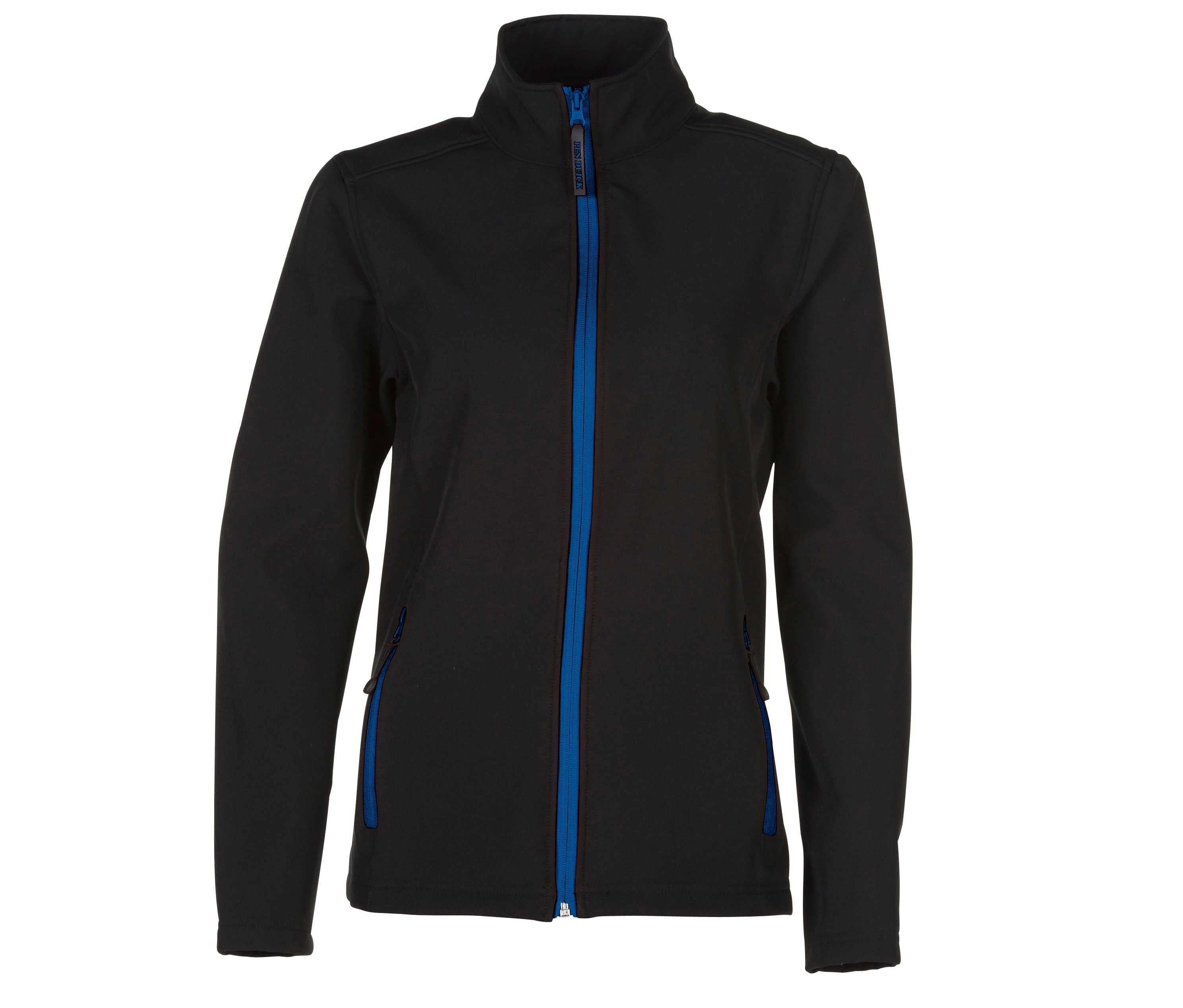 Softshell 2 Couches Femme - Black/royal
