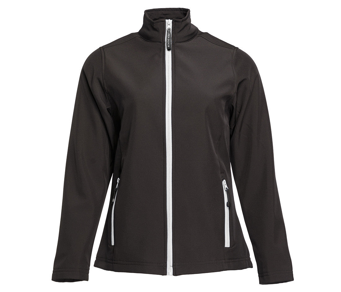 Softshell 2 Couches Femme - Black/white
