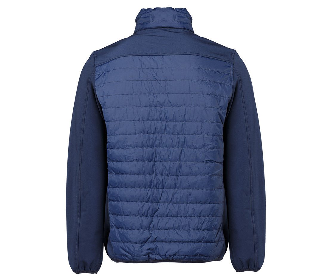 Blouson Bi-Matière Doublé Polaire - Navy
