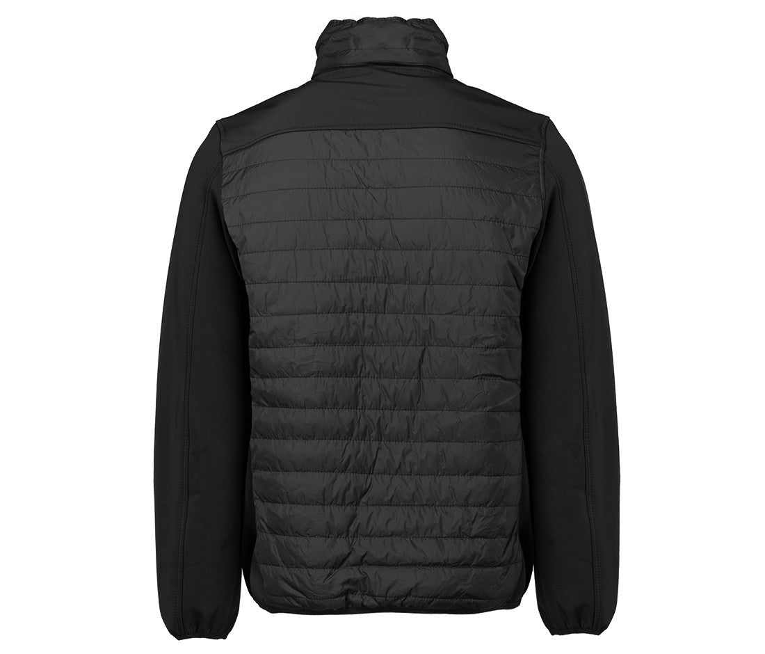 Blouson Bi-Matière Doublé Polaire - Black