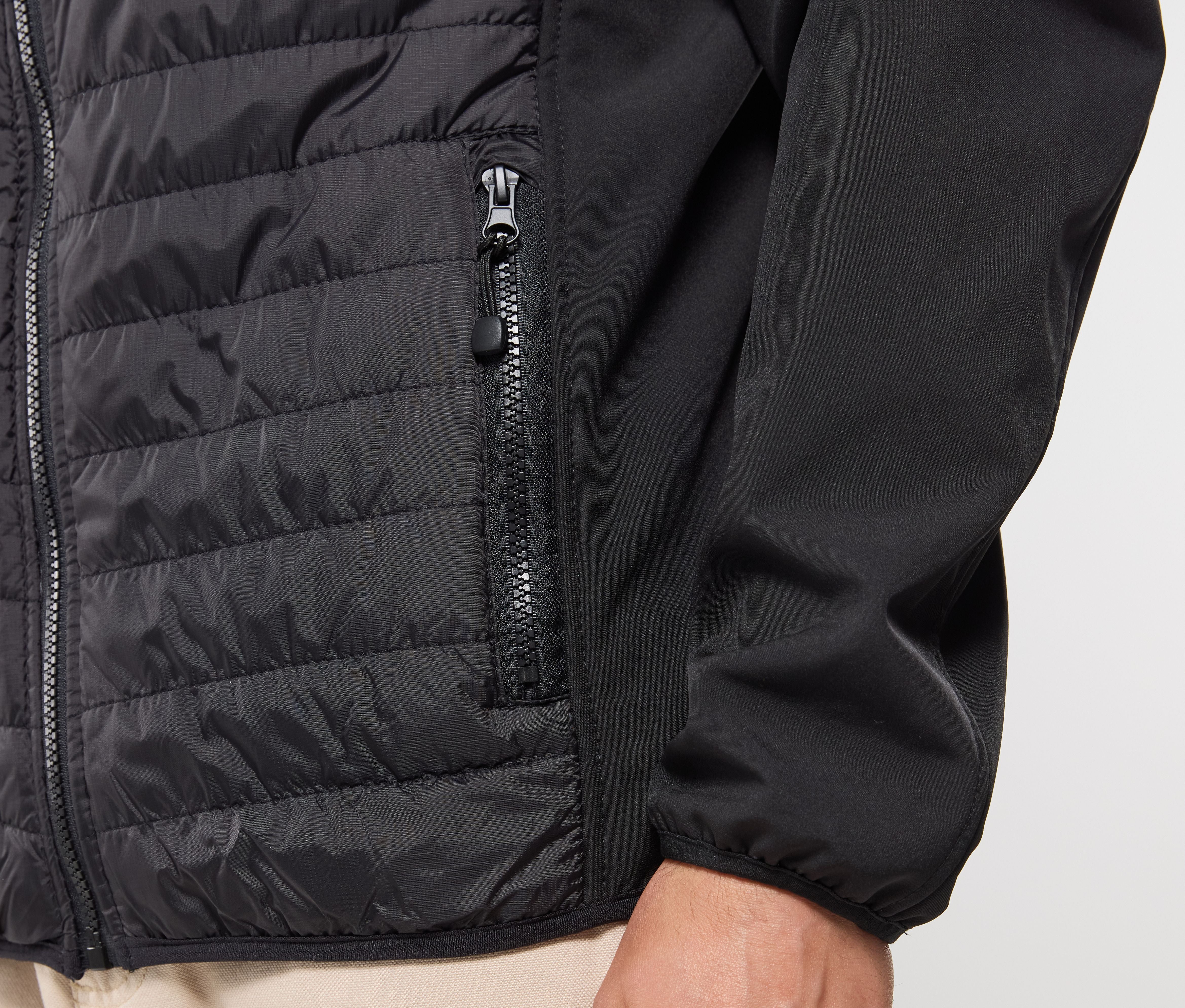Blouson bi-matière doublé polaire