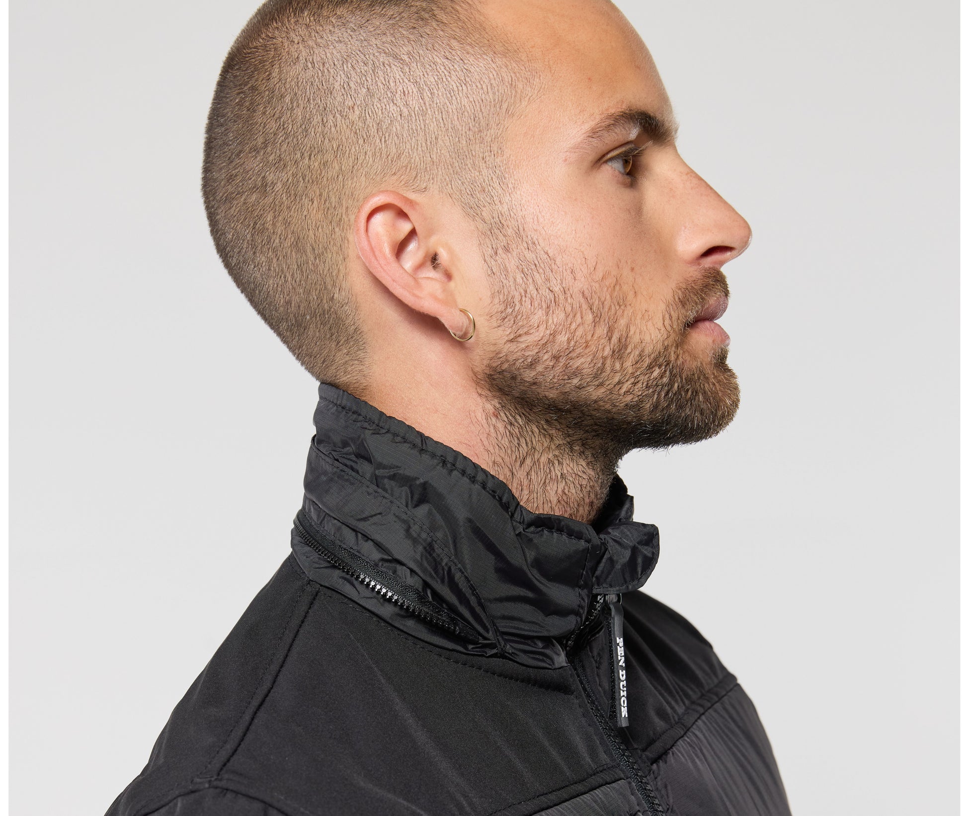 Blouson bi-matière doublé polaire
