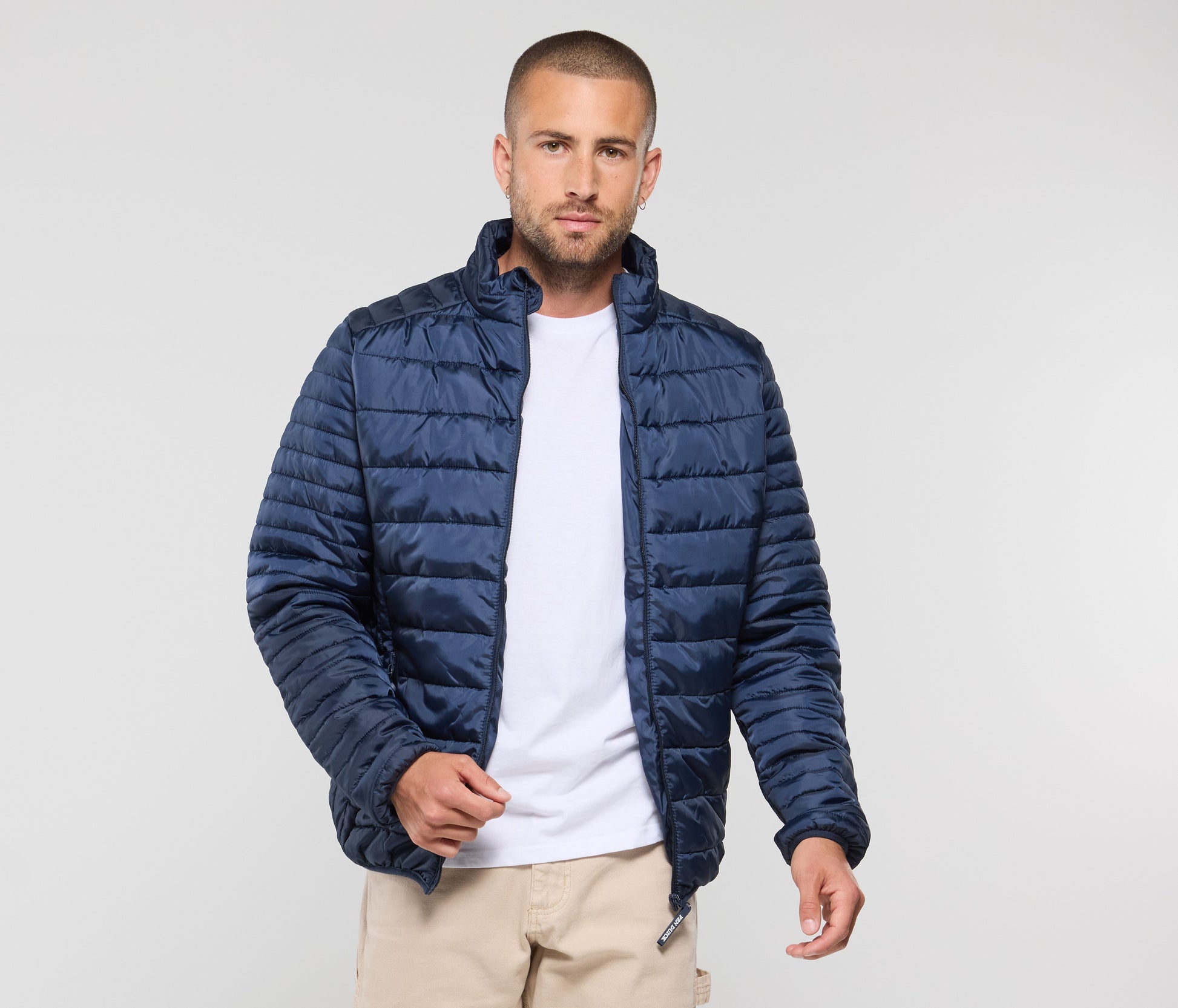 Doudoune homme en polyester recyclé