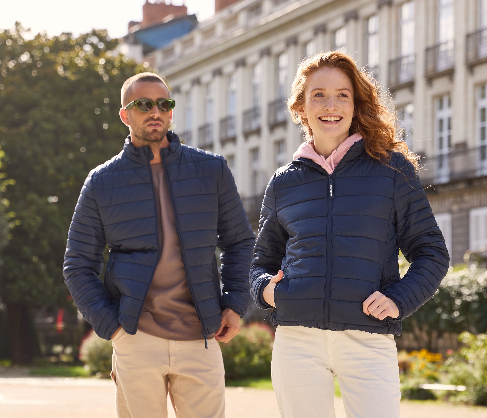 Doudoune femme en polyester recyclé