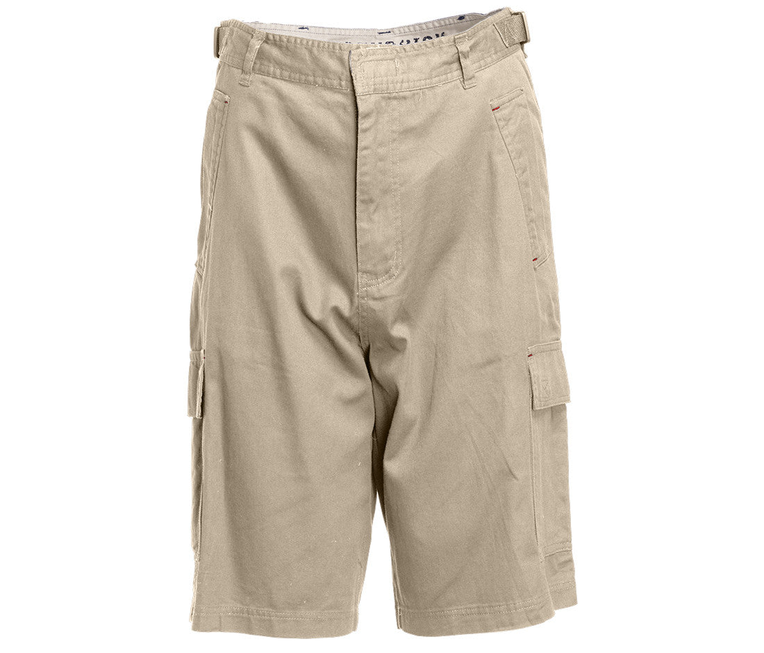 Bermuda Poches Plaquées en Coton Léger - Beige