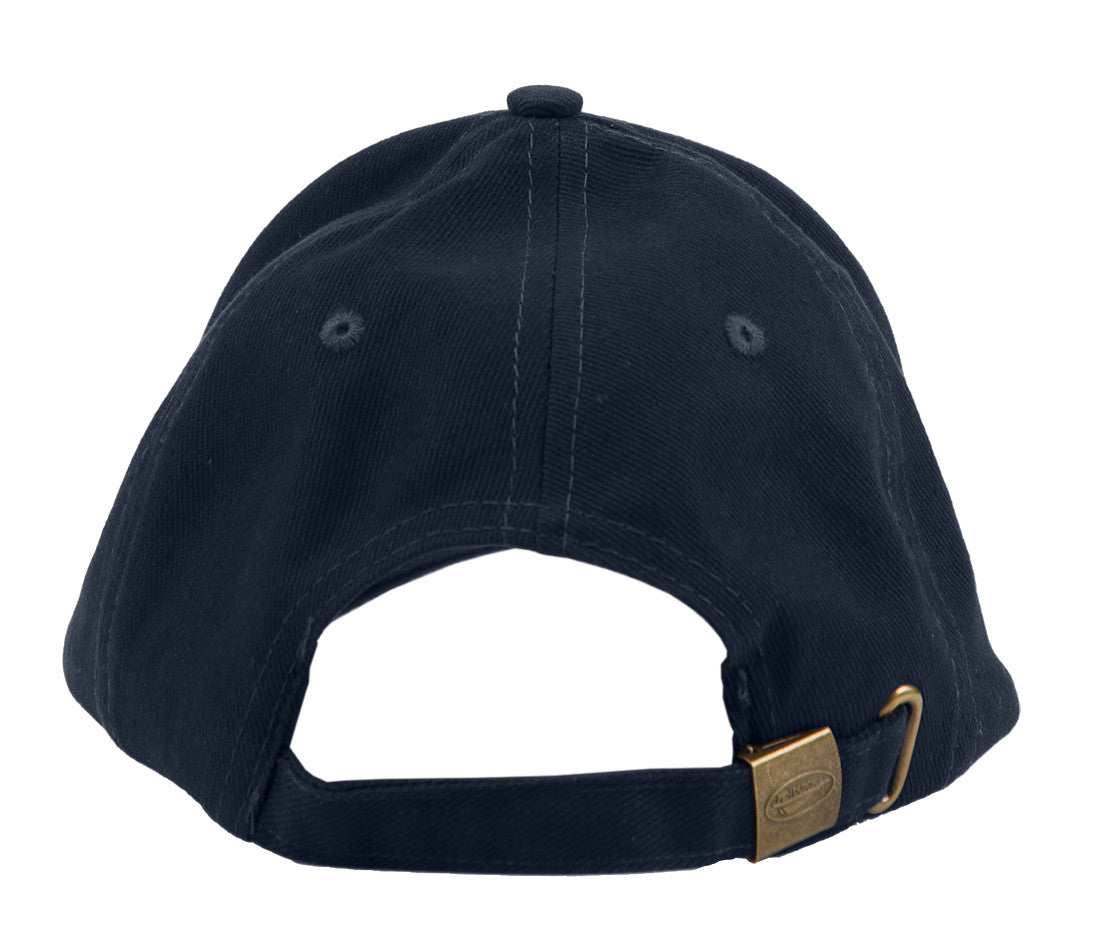 Casquette Coton Brossé 6 Pans - Navy