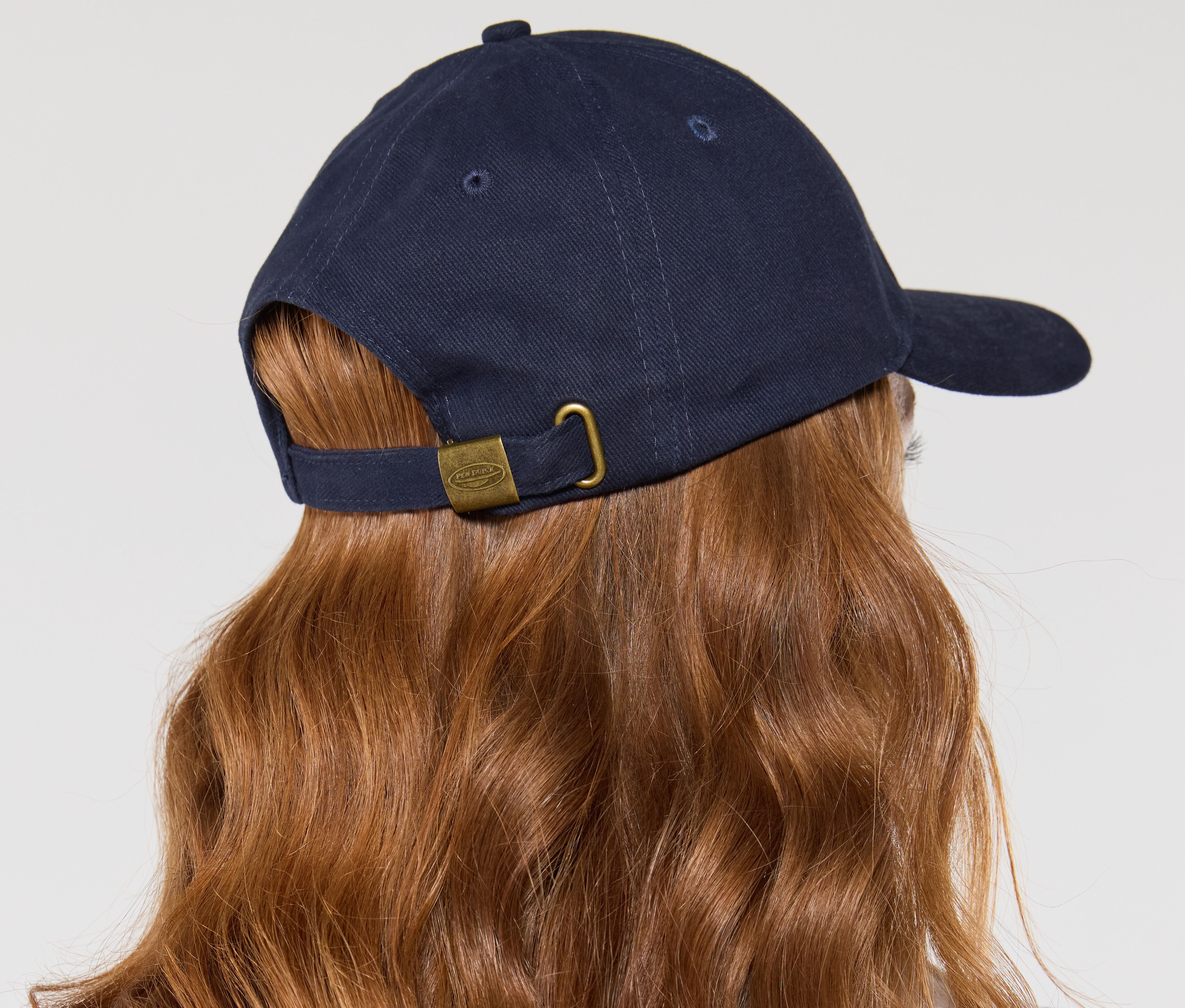 Casquette coton brossé 6 pans