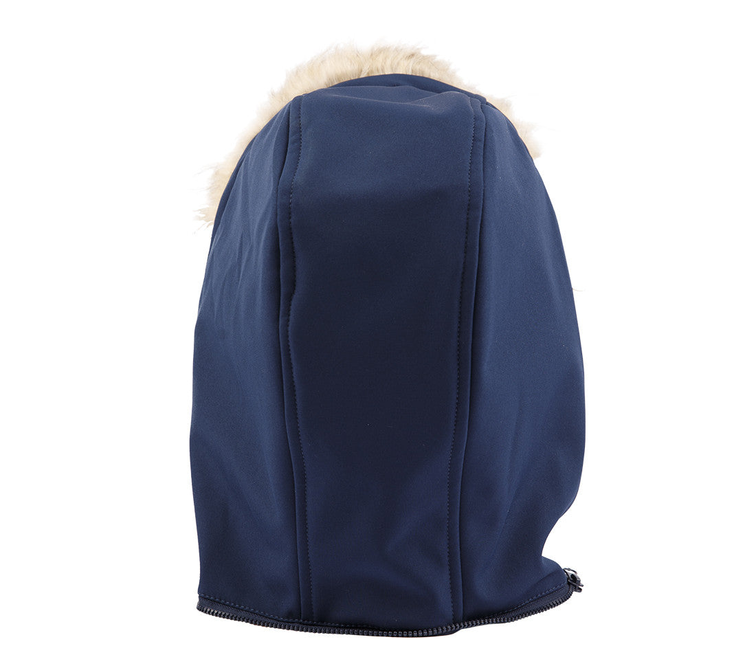Capuche Softshell Fourrure - Navy Fur