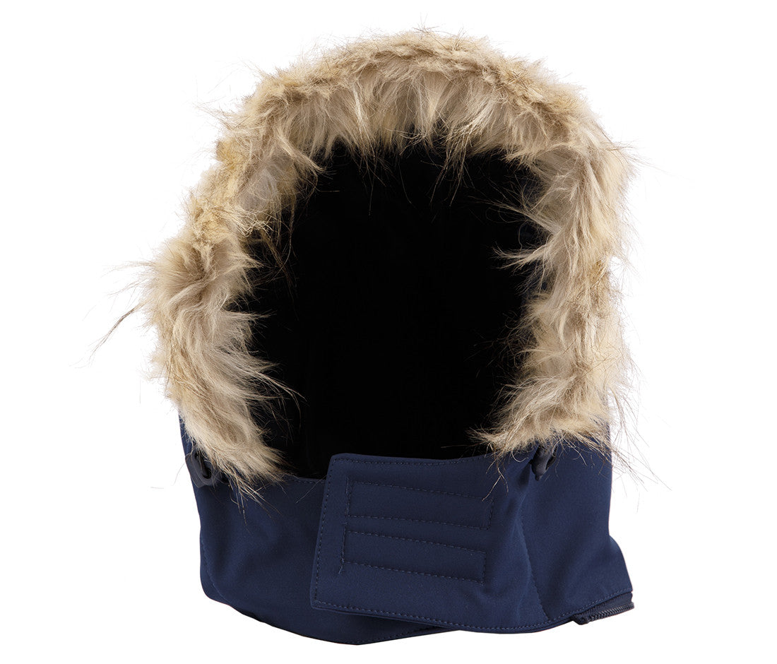 Capuche Softshell Fourrure - Navy Fur