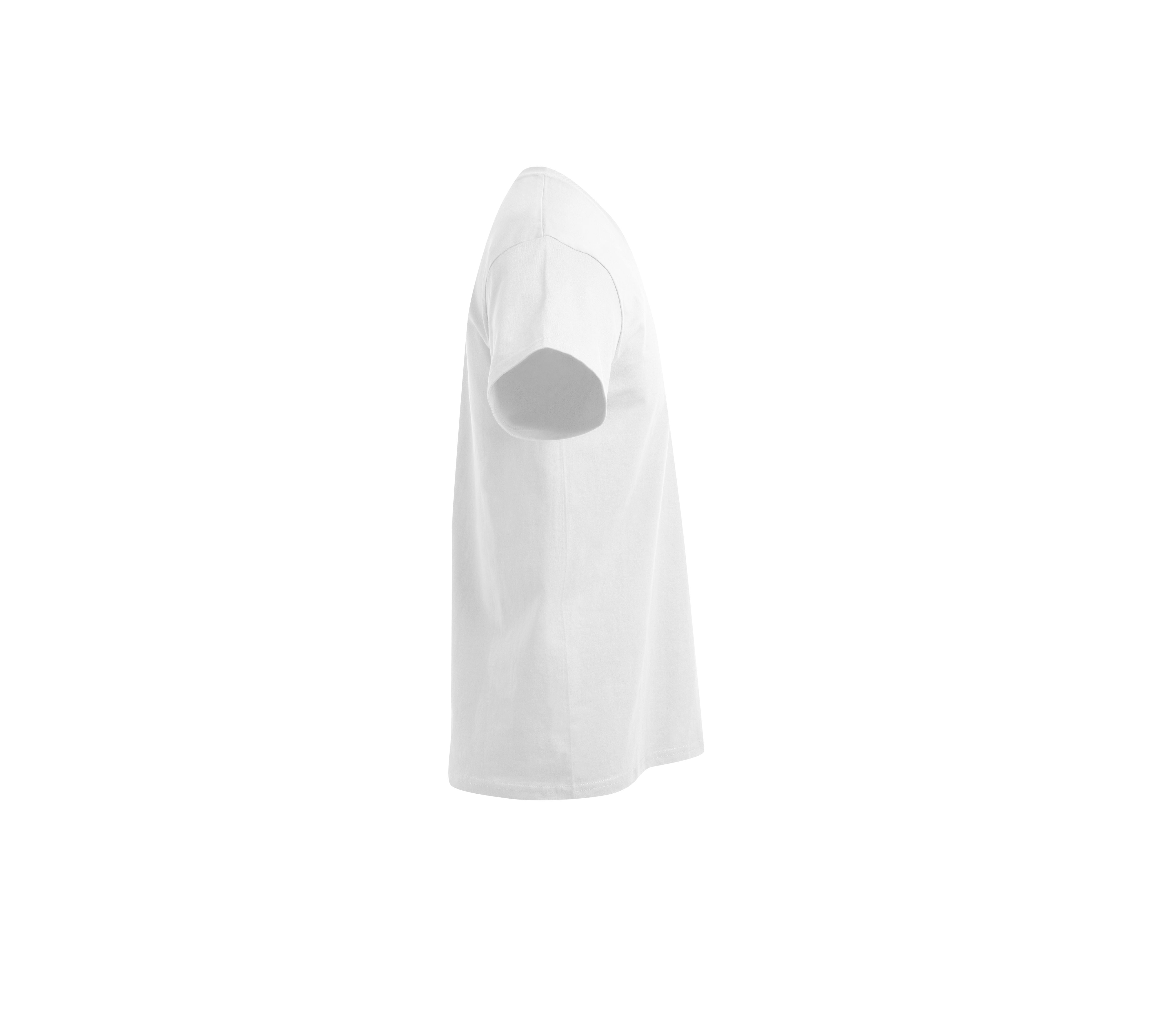 Tee-Shirt Homme Col V - White