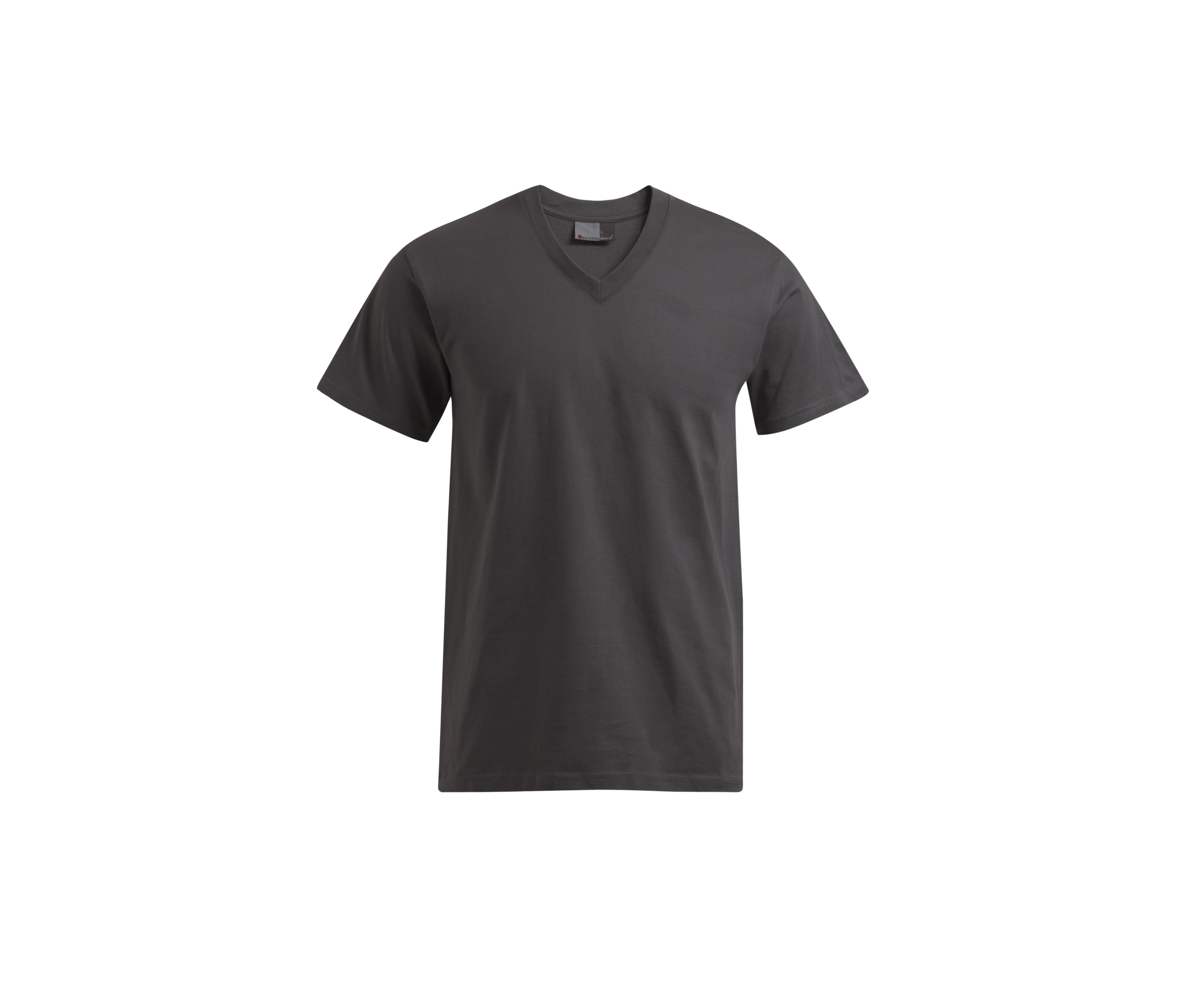 Tee-Shirt Homme Col V - Black
