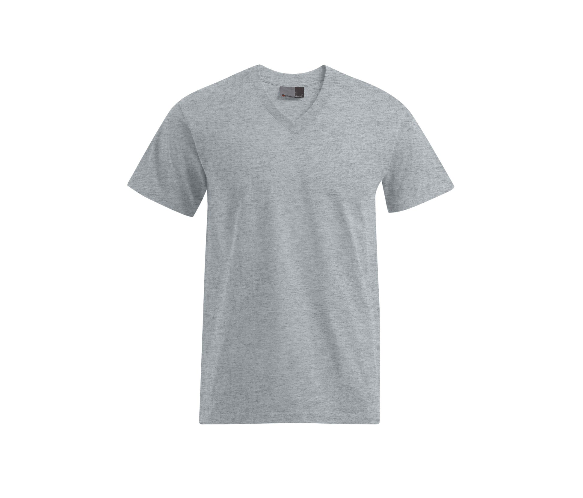 Tee-Shirt Homme Col V - Sports Grey