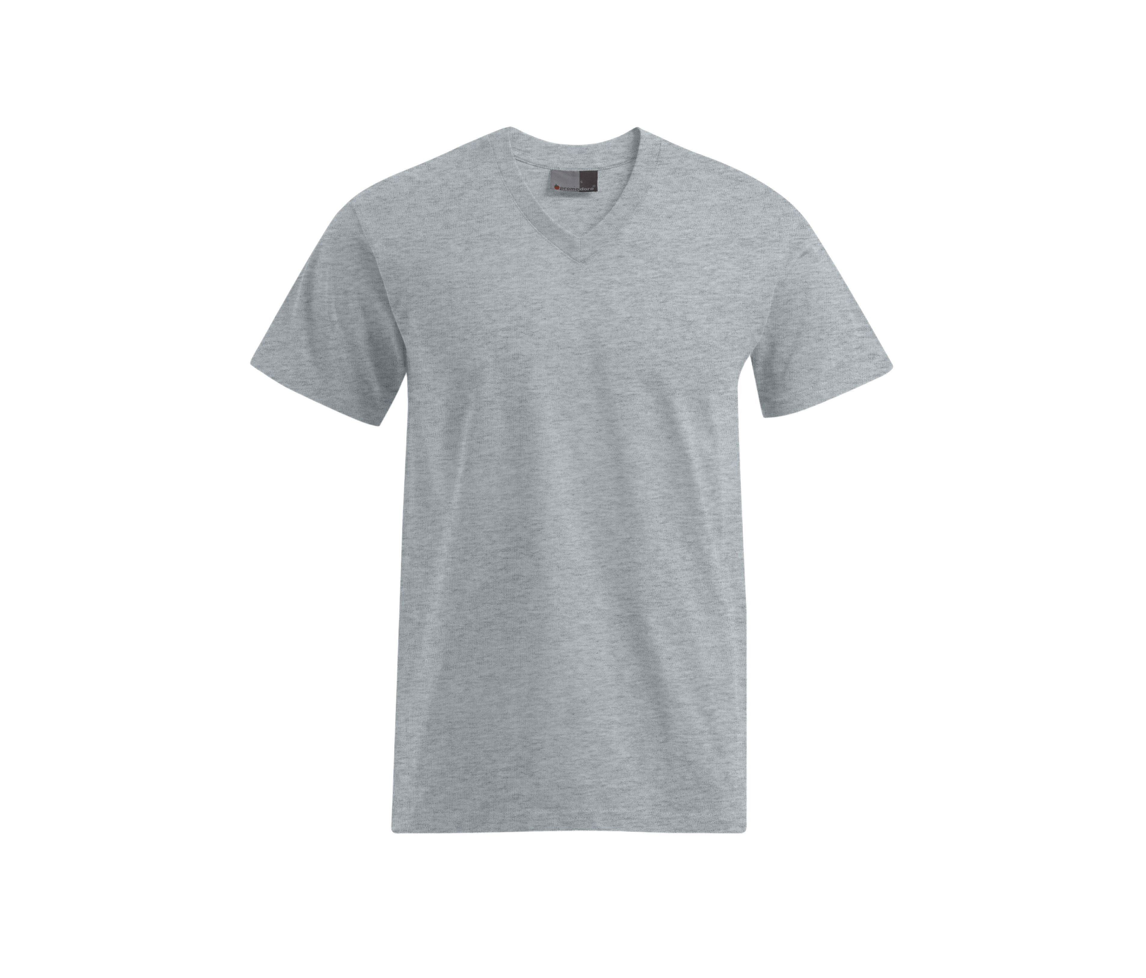 Tee-Shirt Homme Col V - Sports Grey