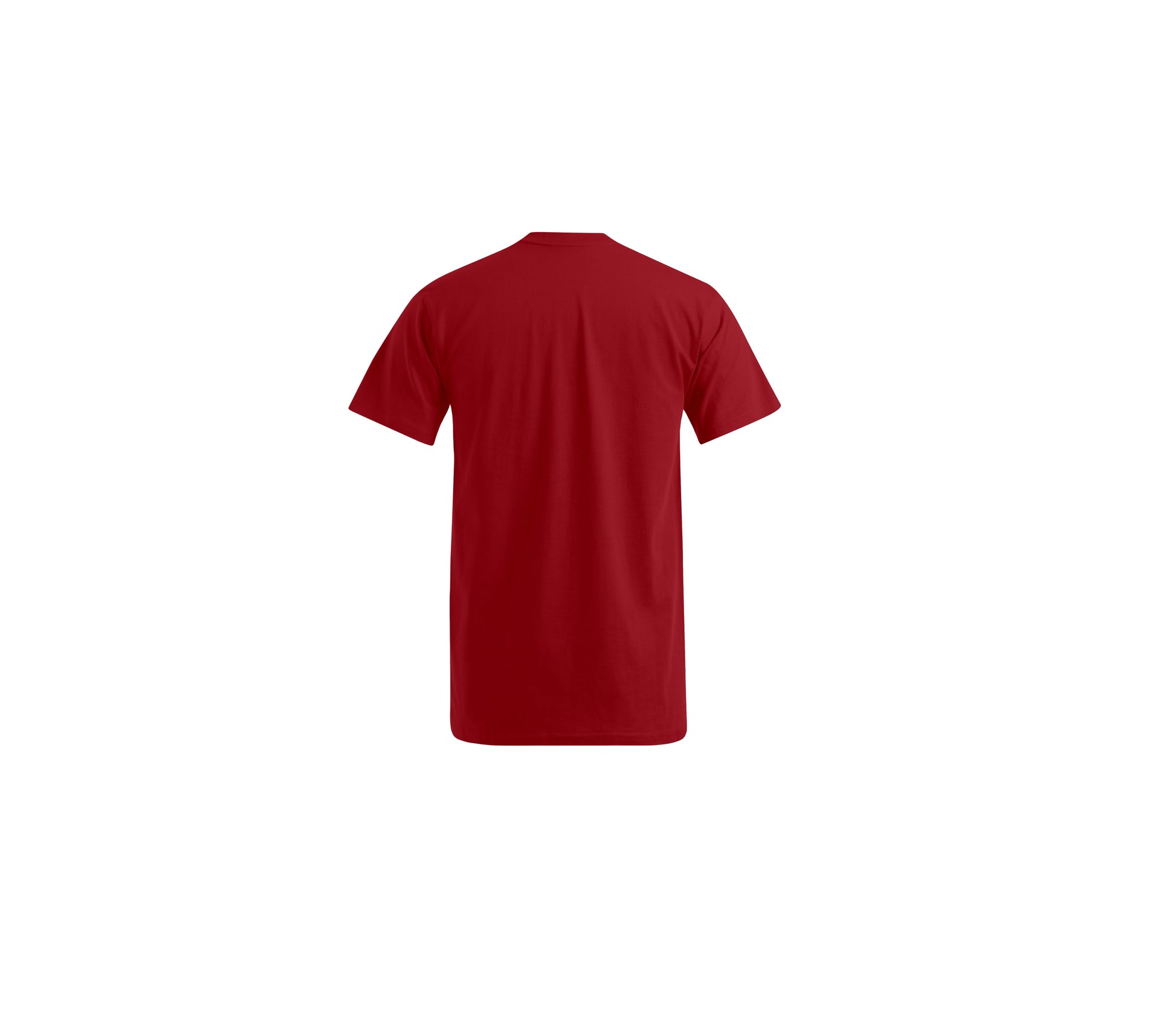 Tee-Shirt Homme Col V - Fire Red