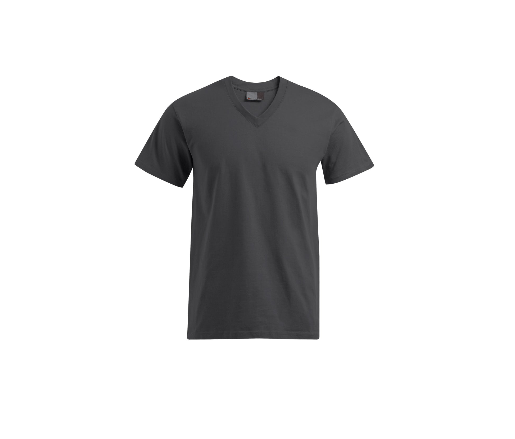 Tee-Shirt Homme Col V - Steel Gray