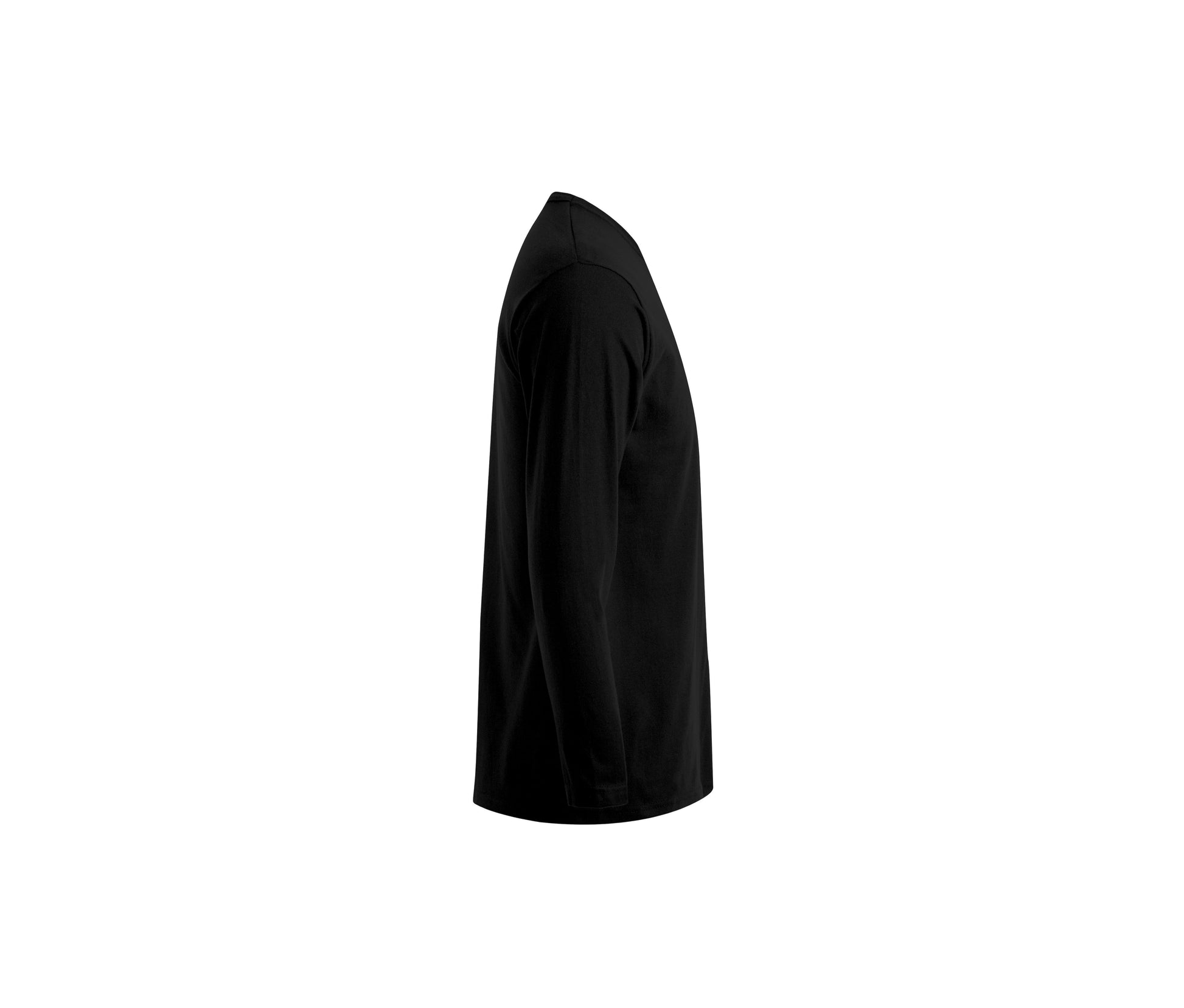 Tee-Shirt Homme Manches Longues - Black