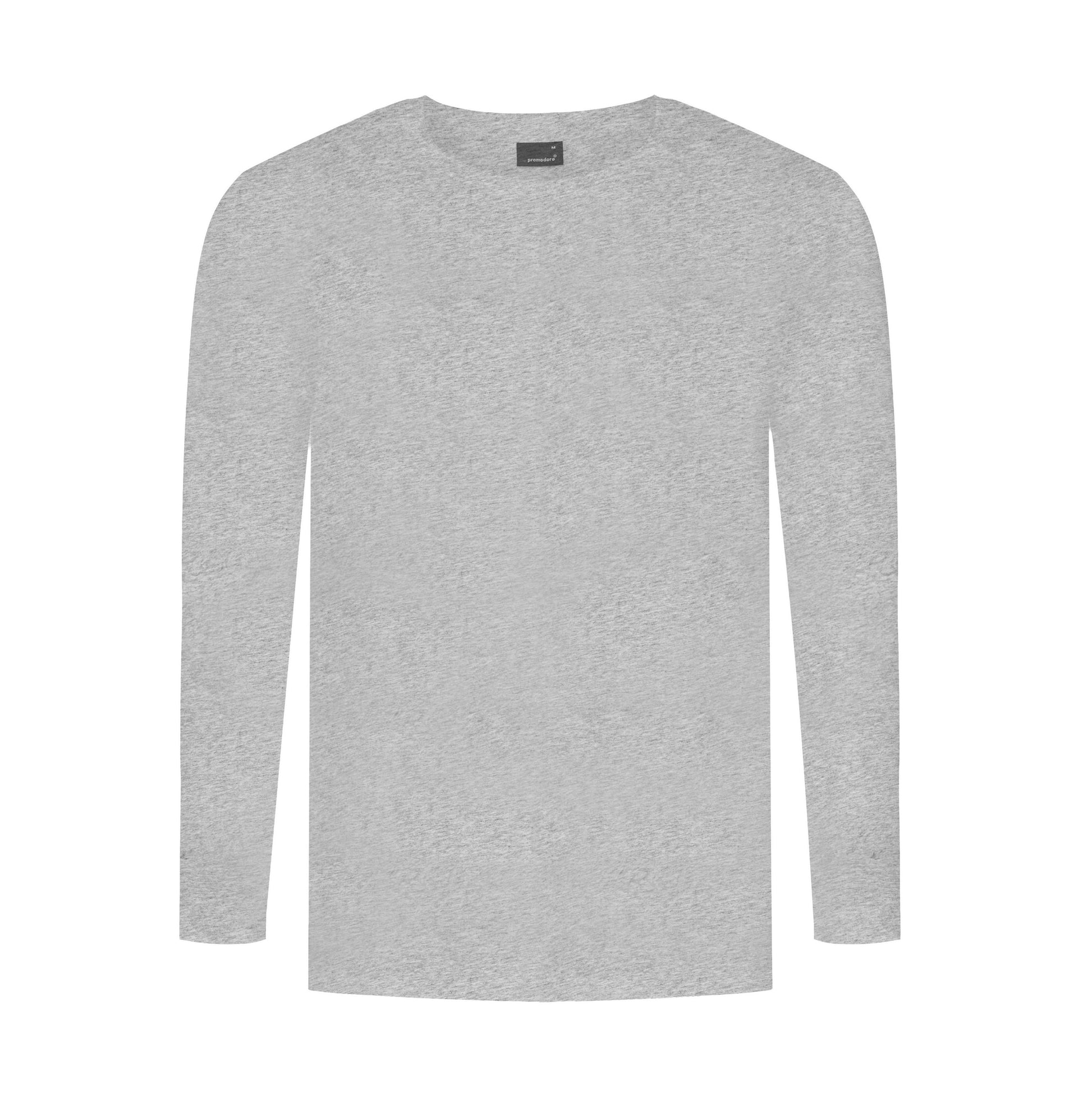 Tee-Shirt Homme Manches Longues - Sports Grey