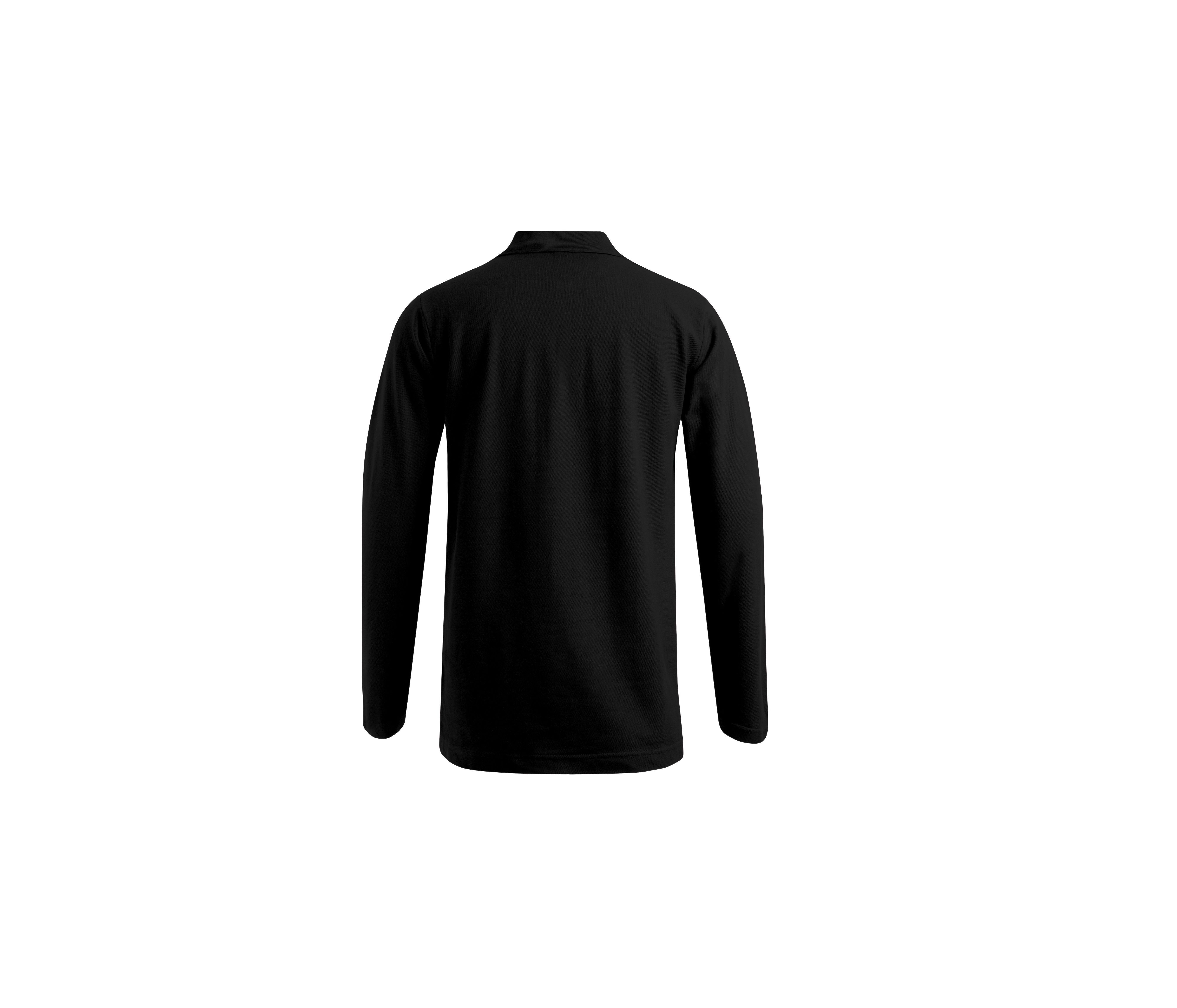 Polo Homme Manches Longues 220 - Black