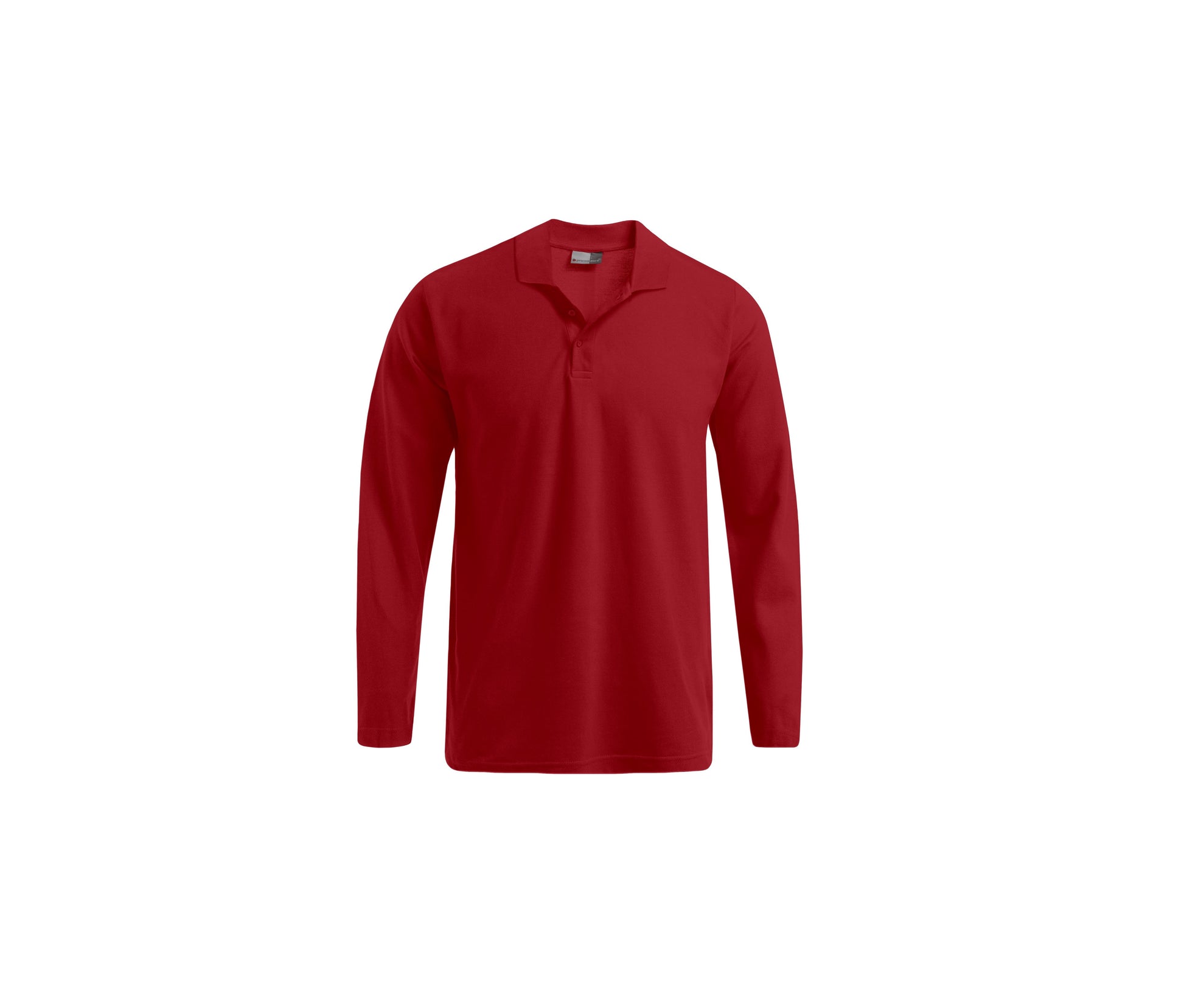 Polo Homme Manches Longues 220 - Fire Red