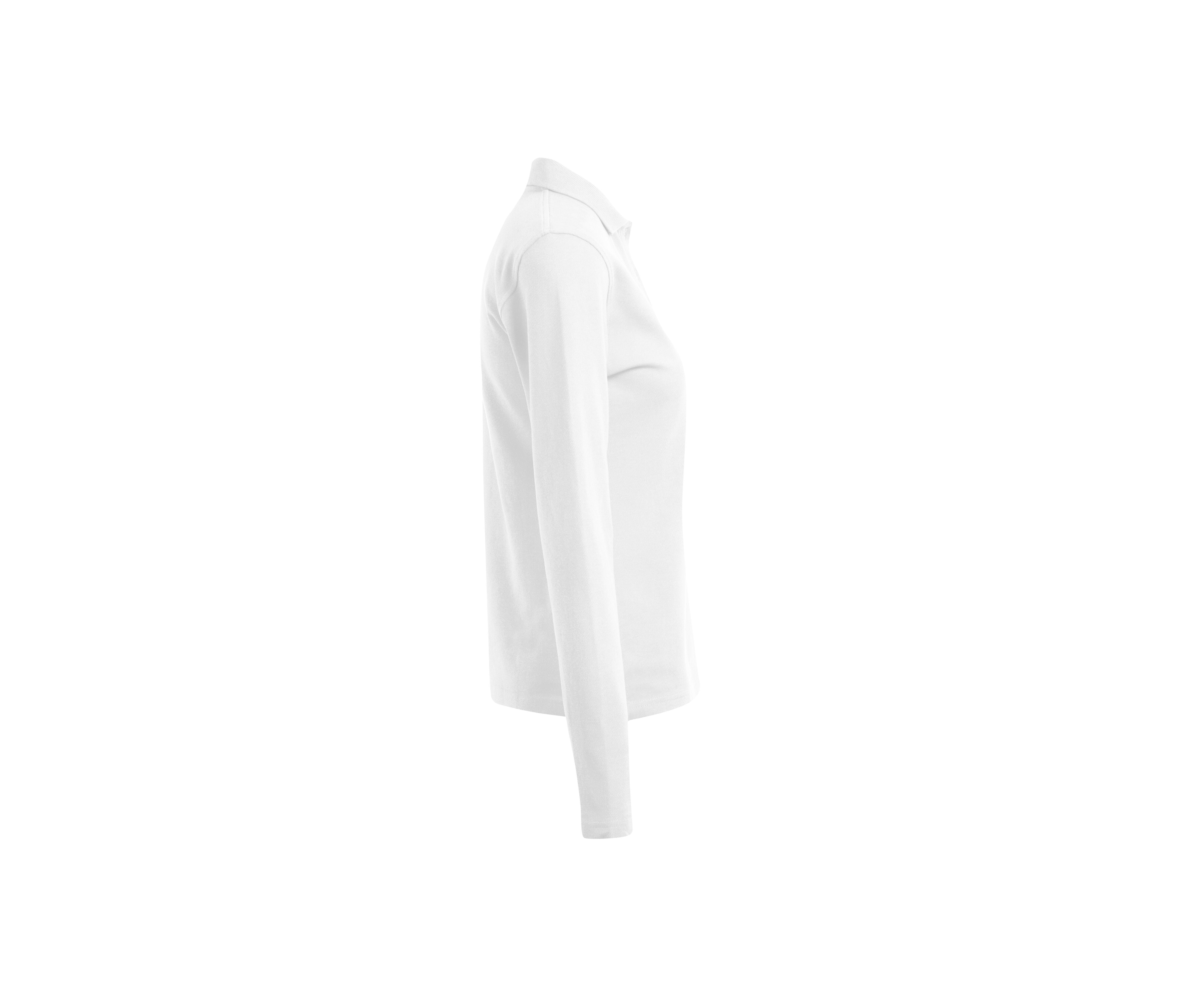 Polo Femme Manches Longues 220 - White