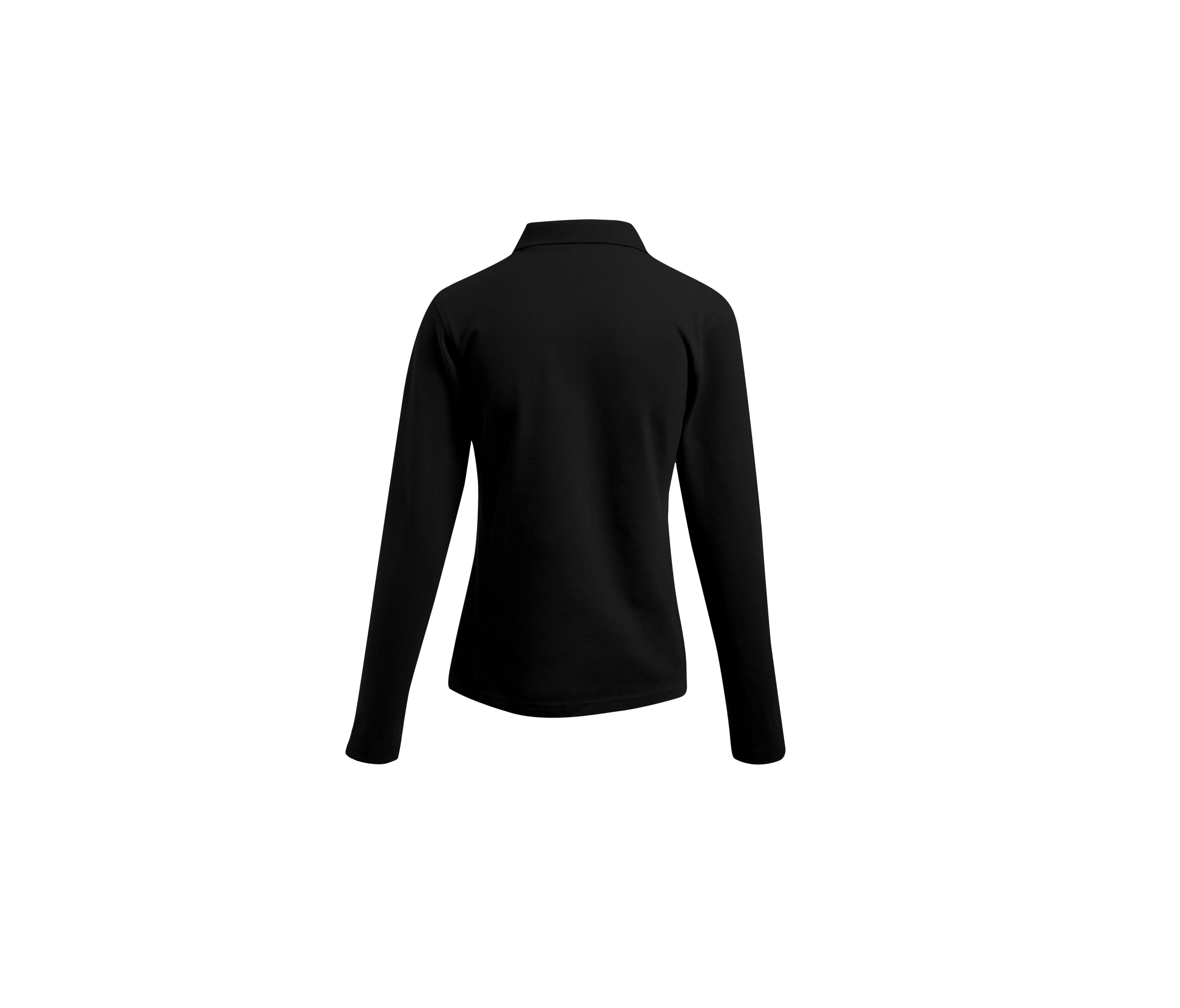 Polo Femme Manches Longues 220 - Black