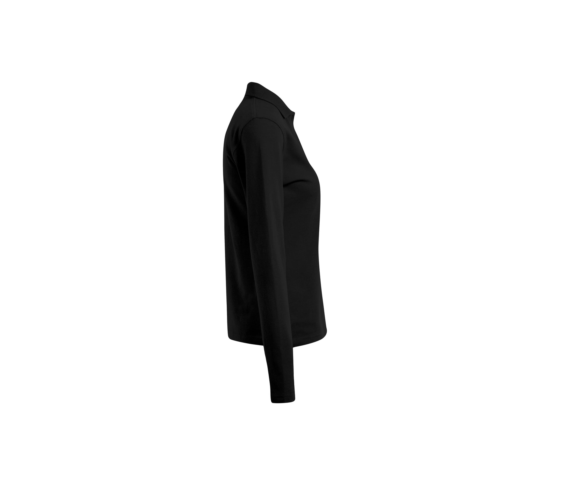Polo Femme Manches Longues 220 - Black