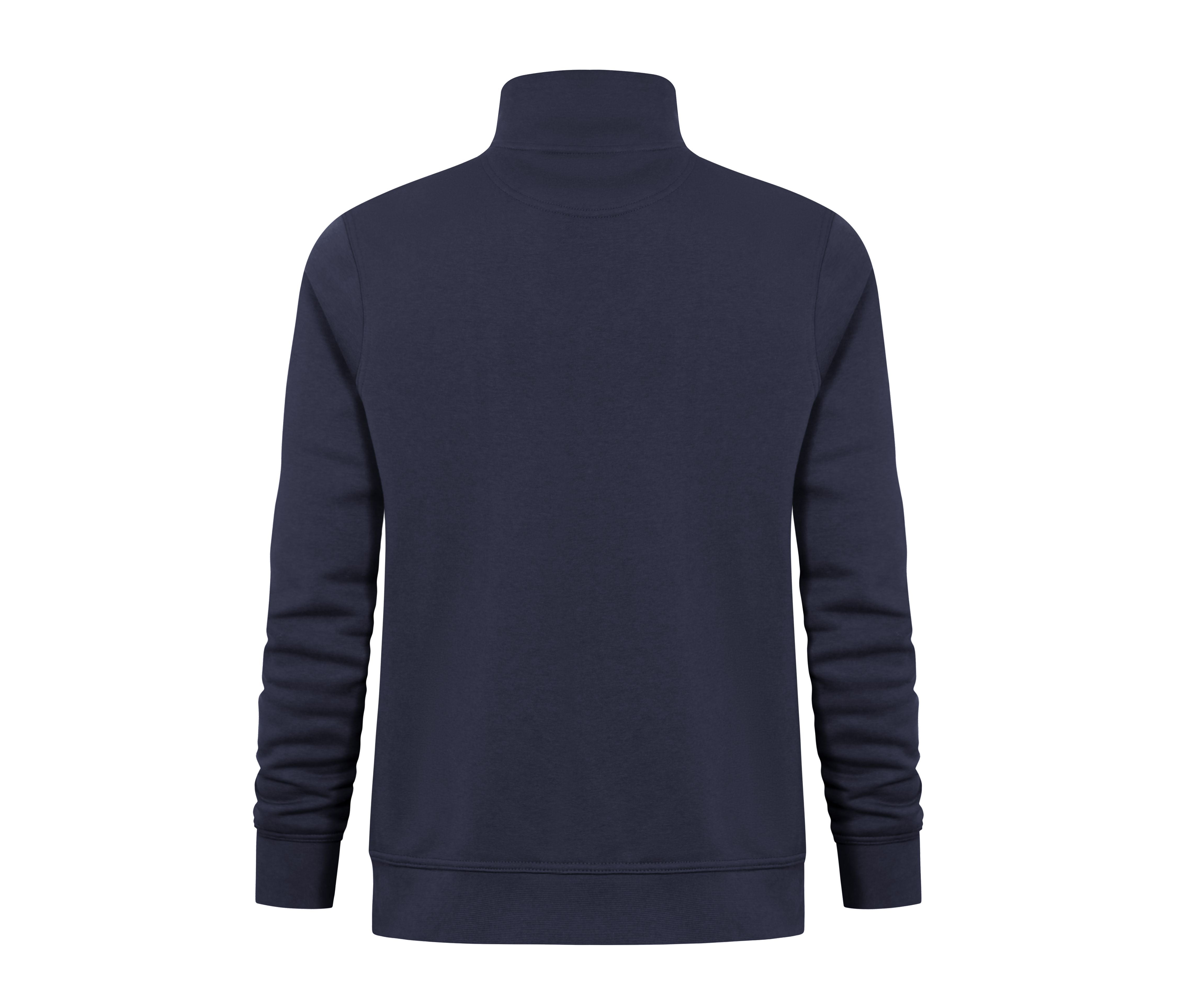 Sweat Col Zippé - Navy