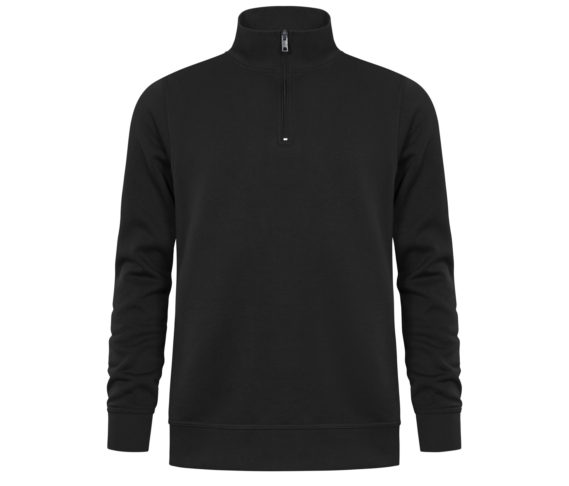 Sweat Col Zippé - Black