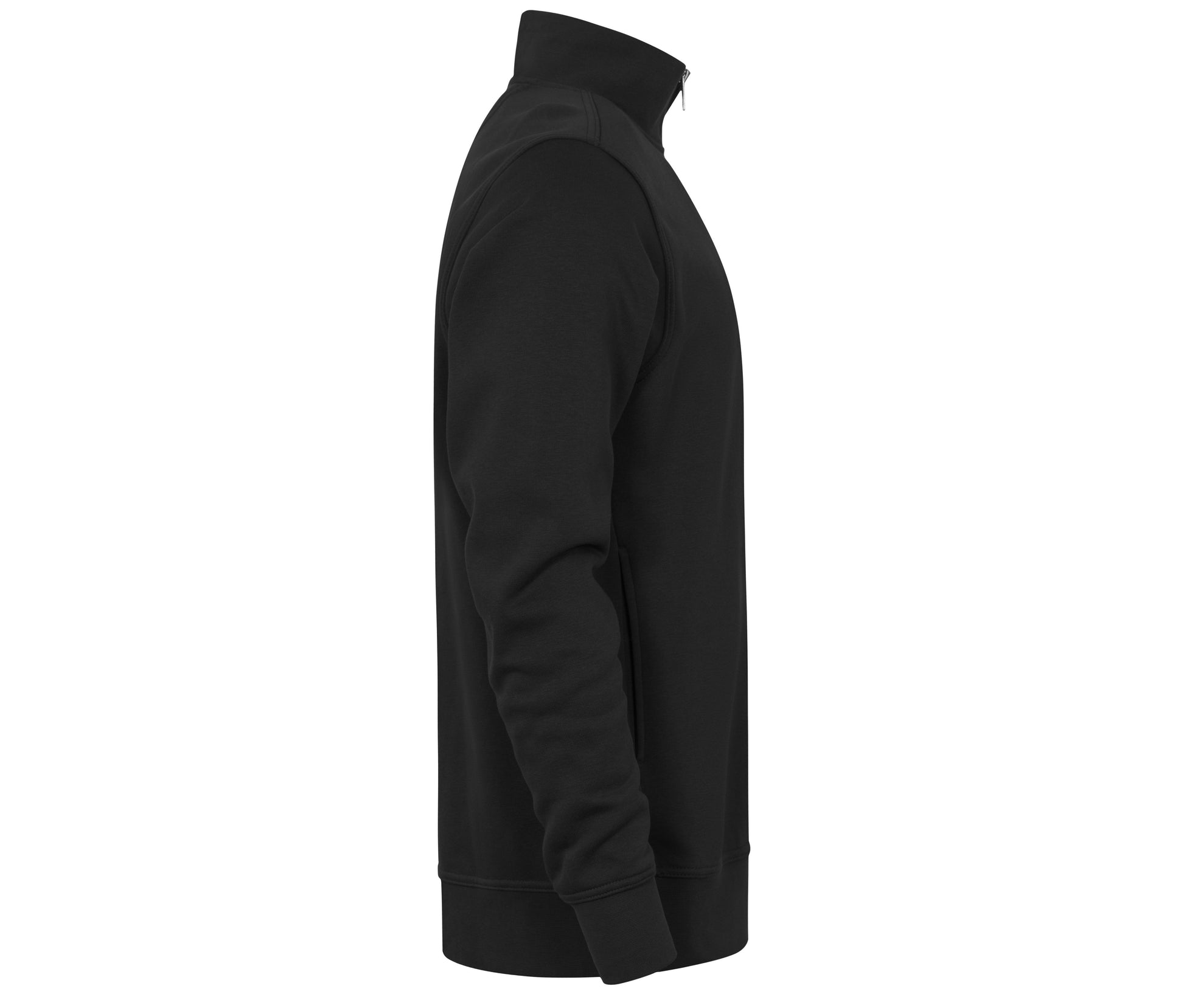 Sweat Col Zippé - Black