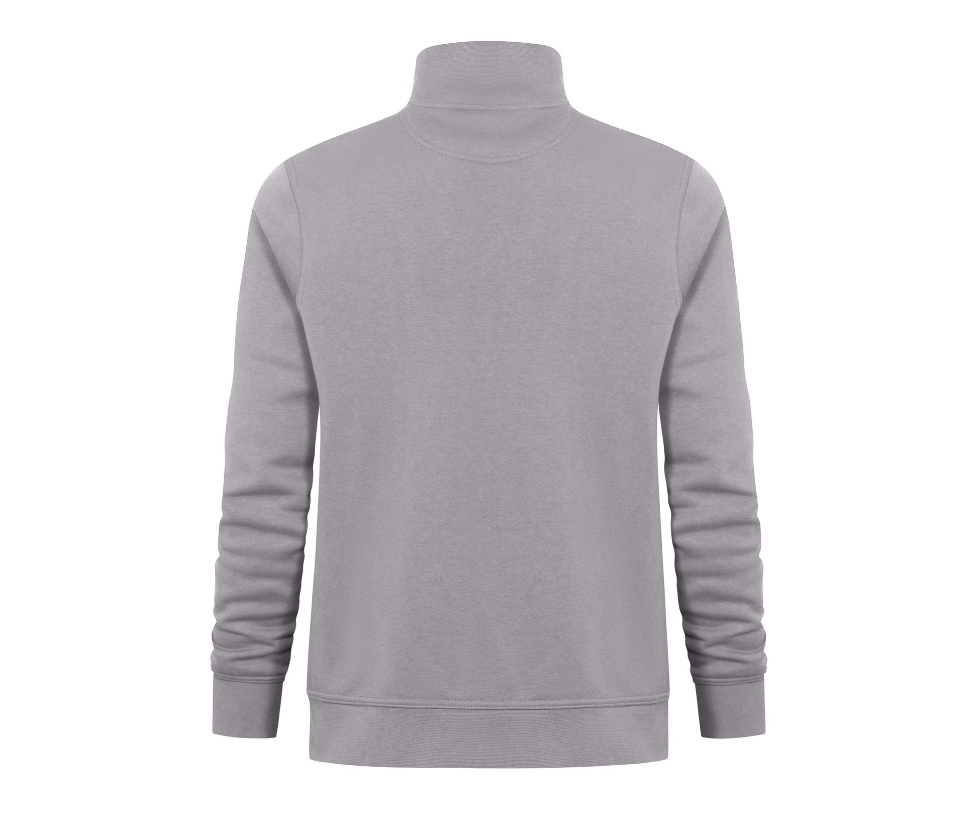Sweat Col Zippé - New Light Grey