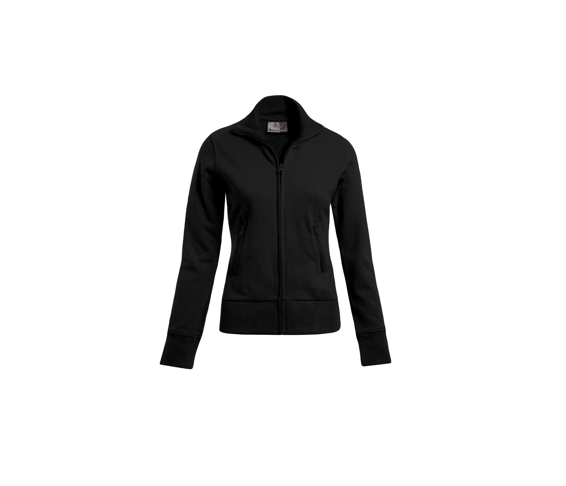 Sweat Femme Grand Zip - Black