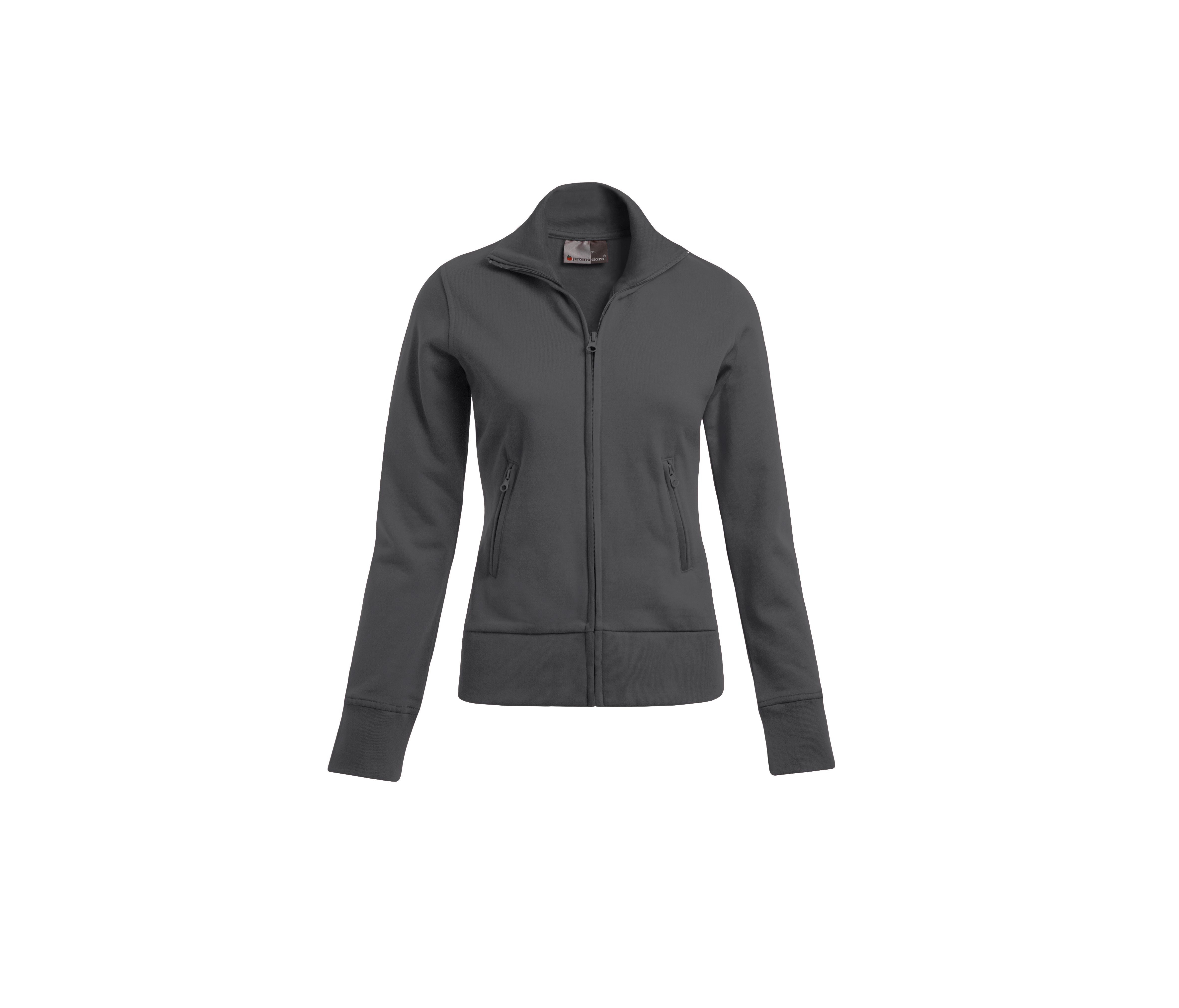 Sweat Femme Grand Zip - Steel Gray