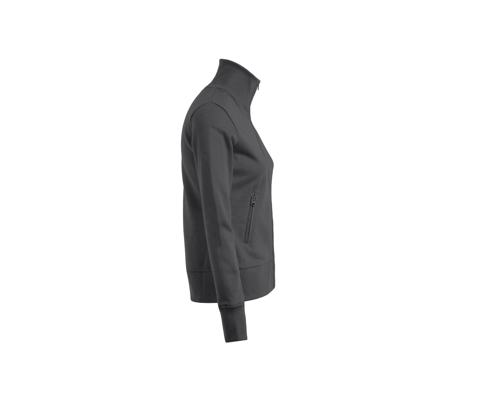Sweat Femme Grand Zip - Steel Gray