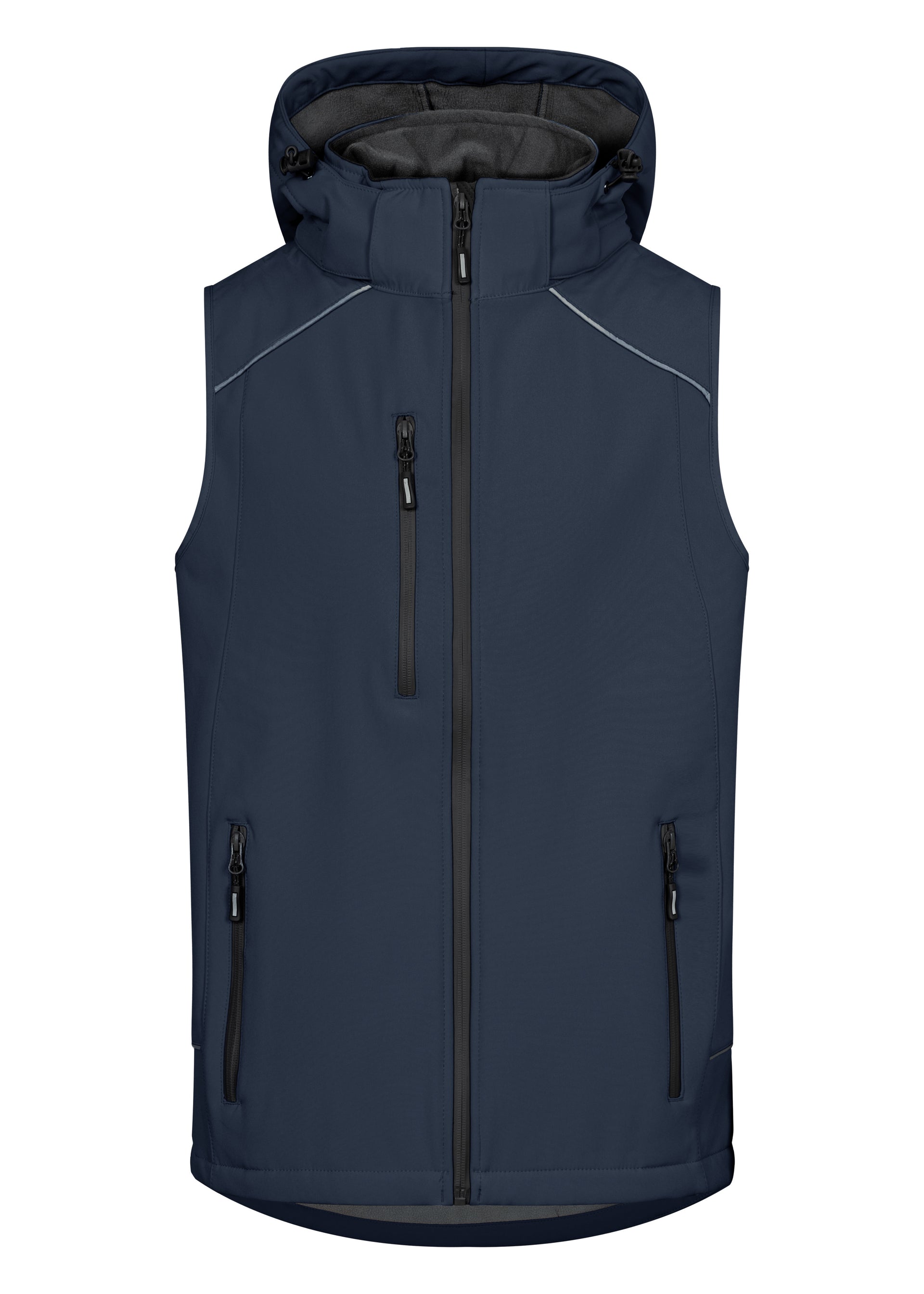 Bodywarmer en Softshell Avec Capuche - Navy