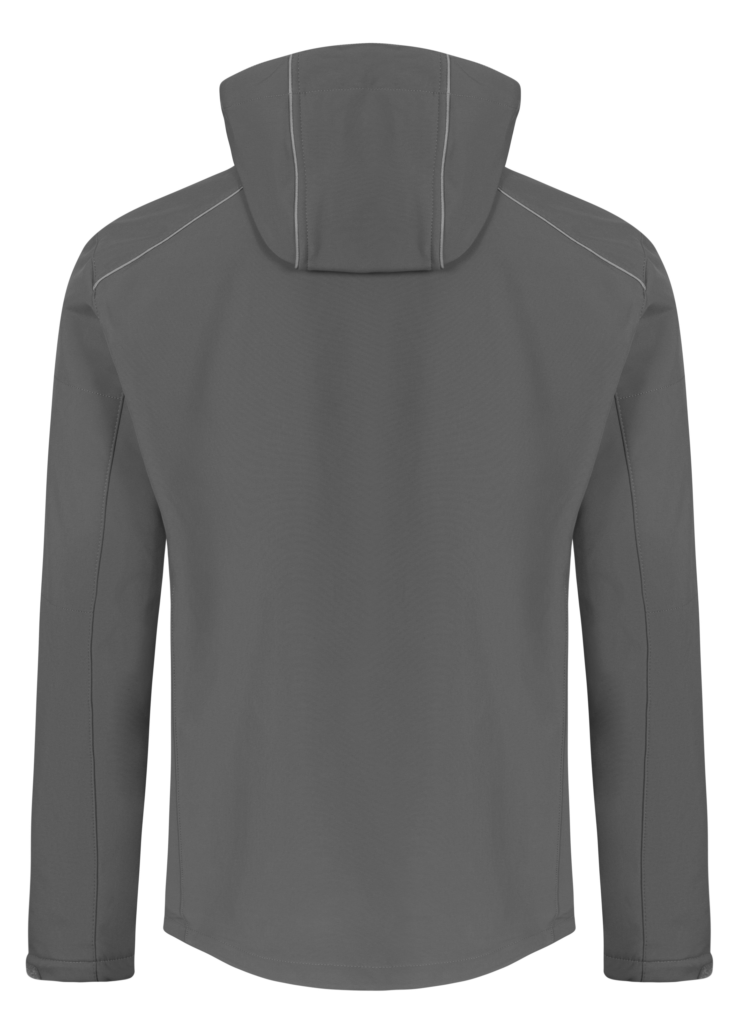 Softshell Chaude Pour Homme - Steel Gray