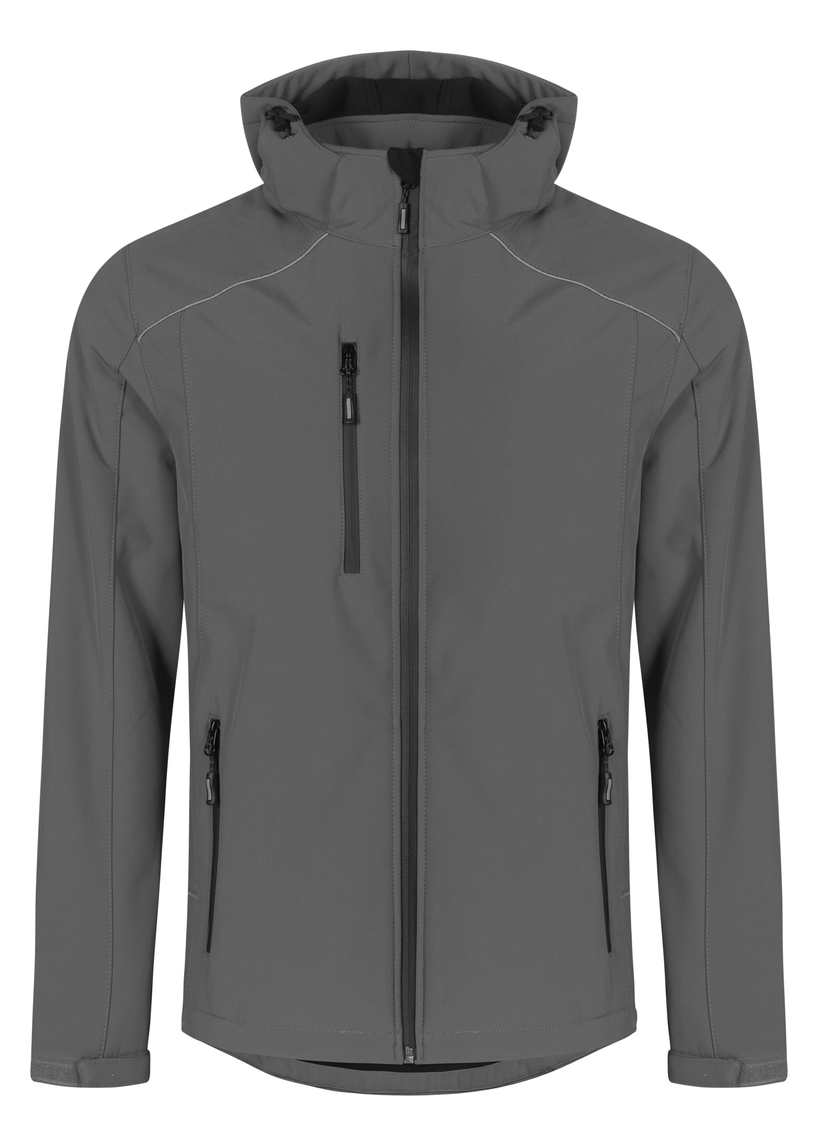 Softshell Chaude Pour Homme - Steel Gray