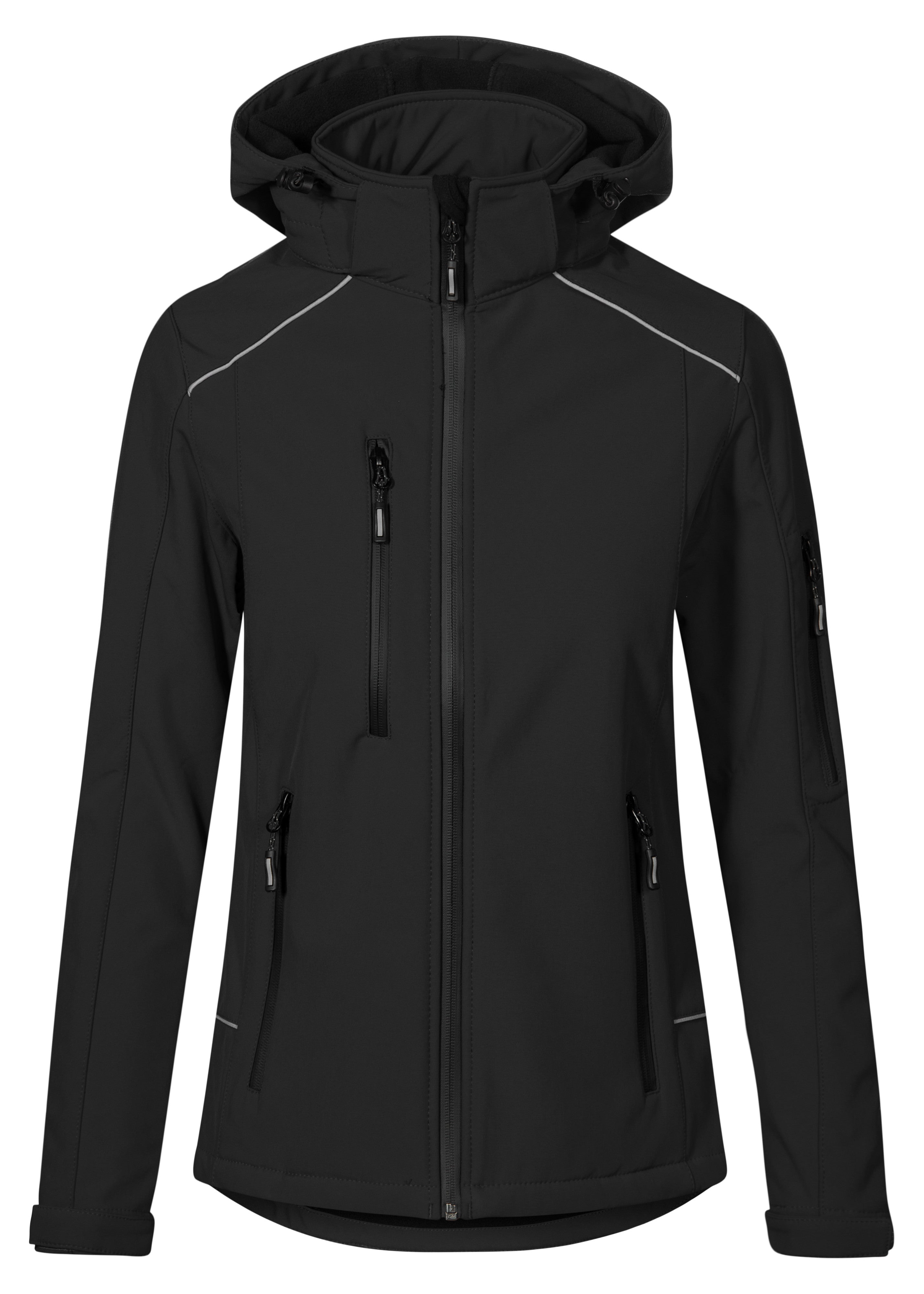 Softshell Chaude Pour Femme - Black