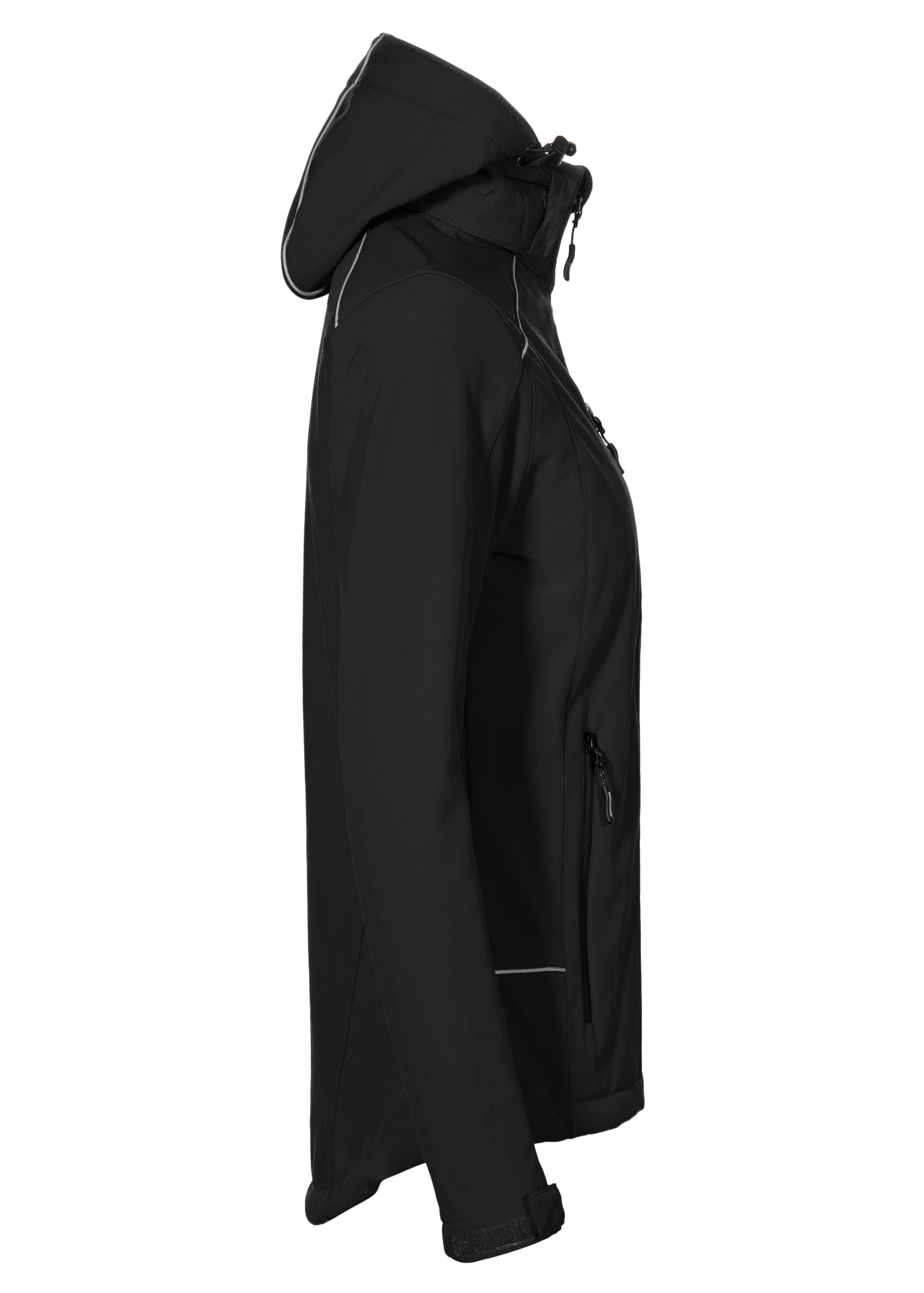 Softshell Chaude Pour Femme - Black