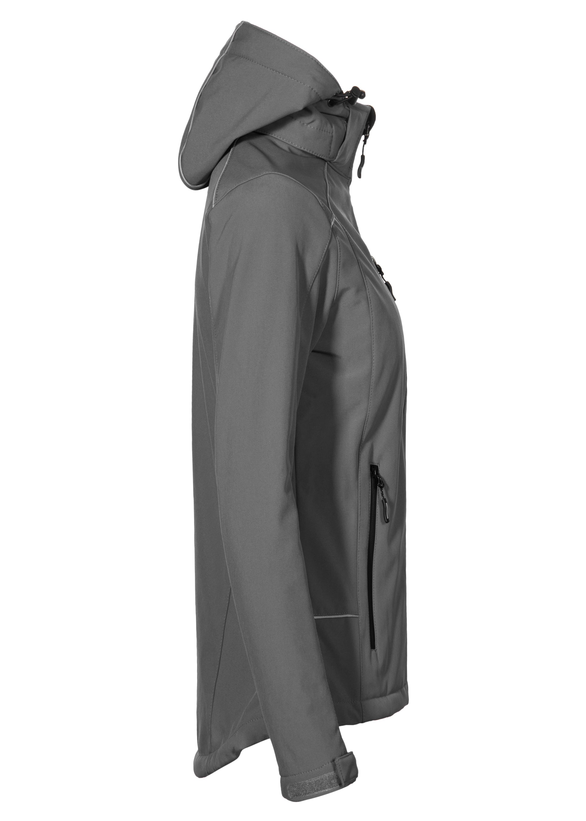Softshell Chaude Pour Femme - Steel Gray