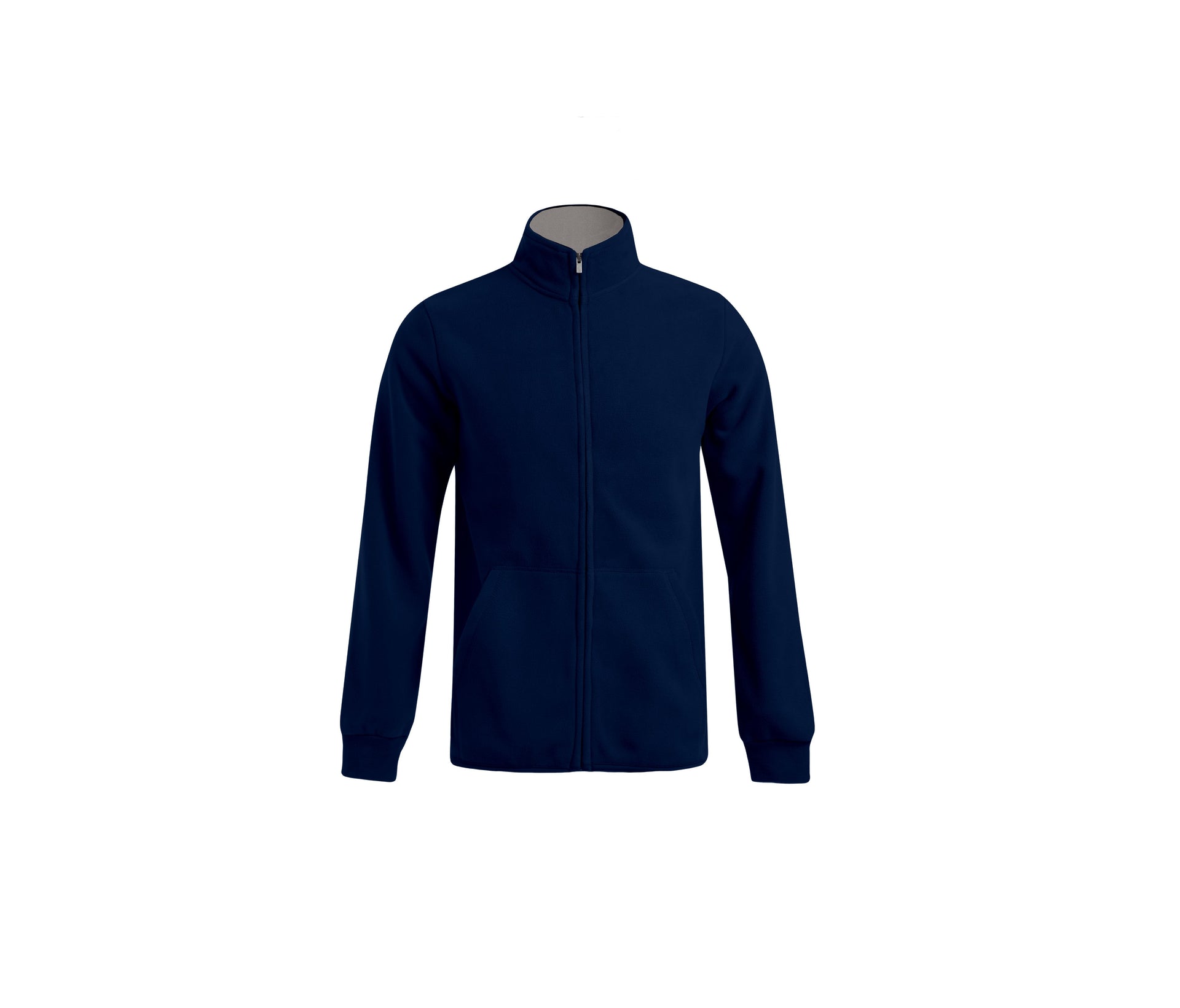 Veste Polaire Homme Épaisse - Navy / Light Grey