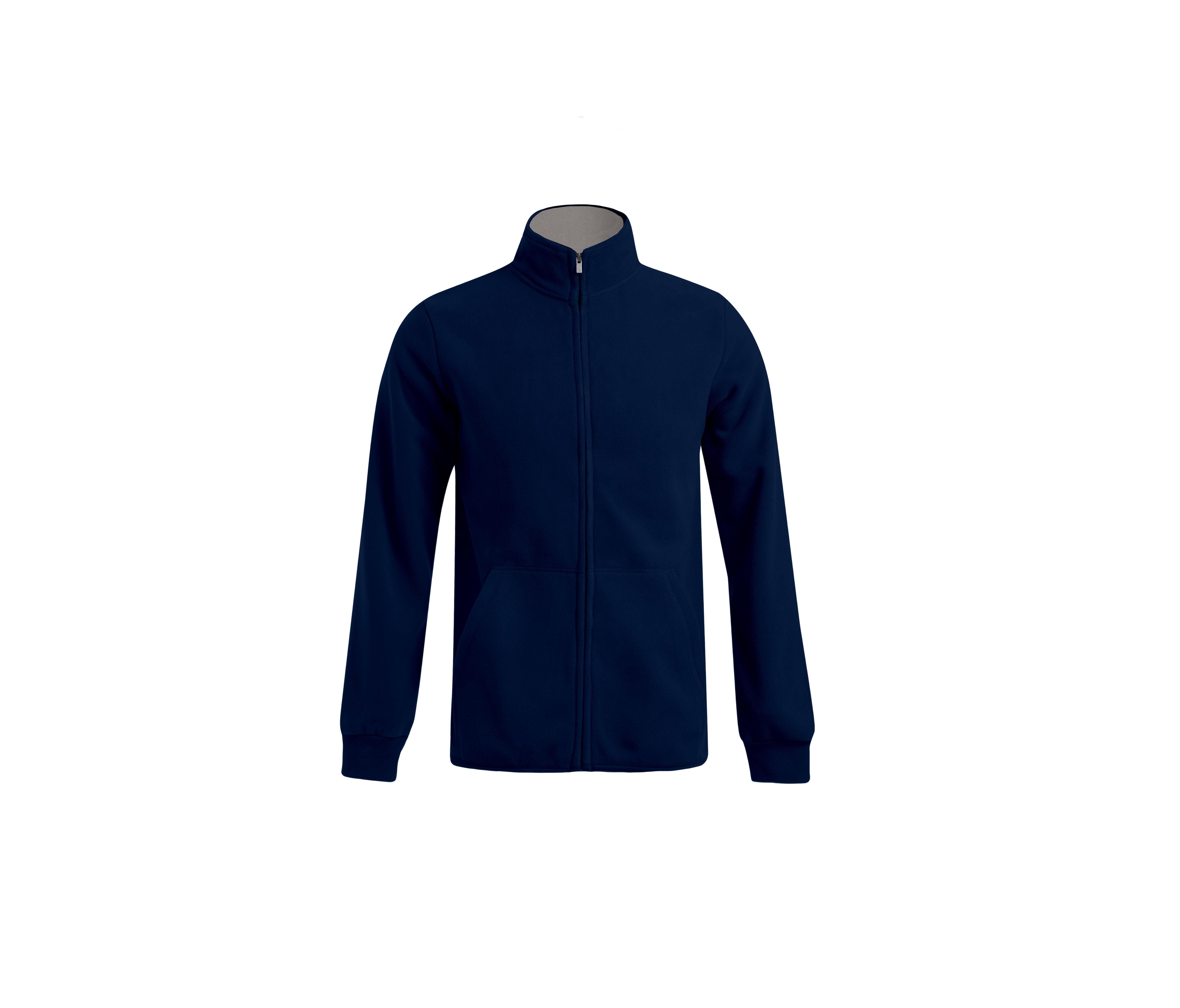 Veste Polaire Homme Épaisse - Navy / Light Grey