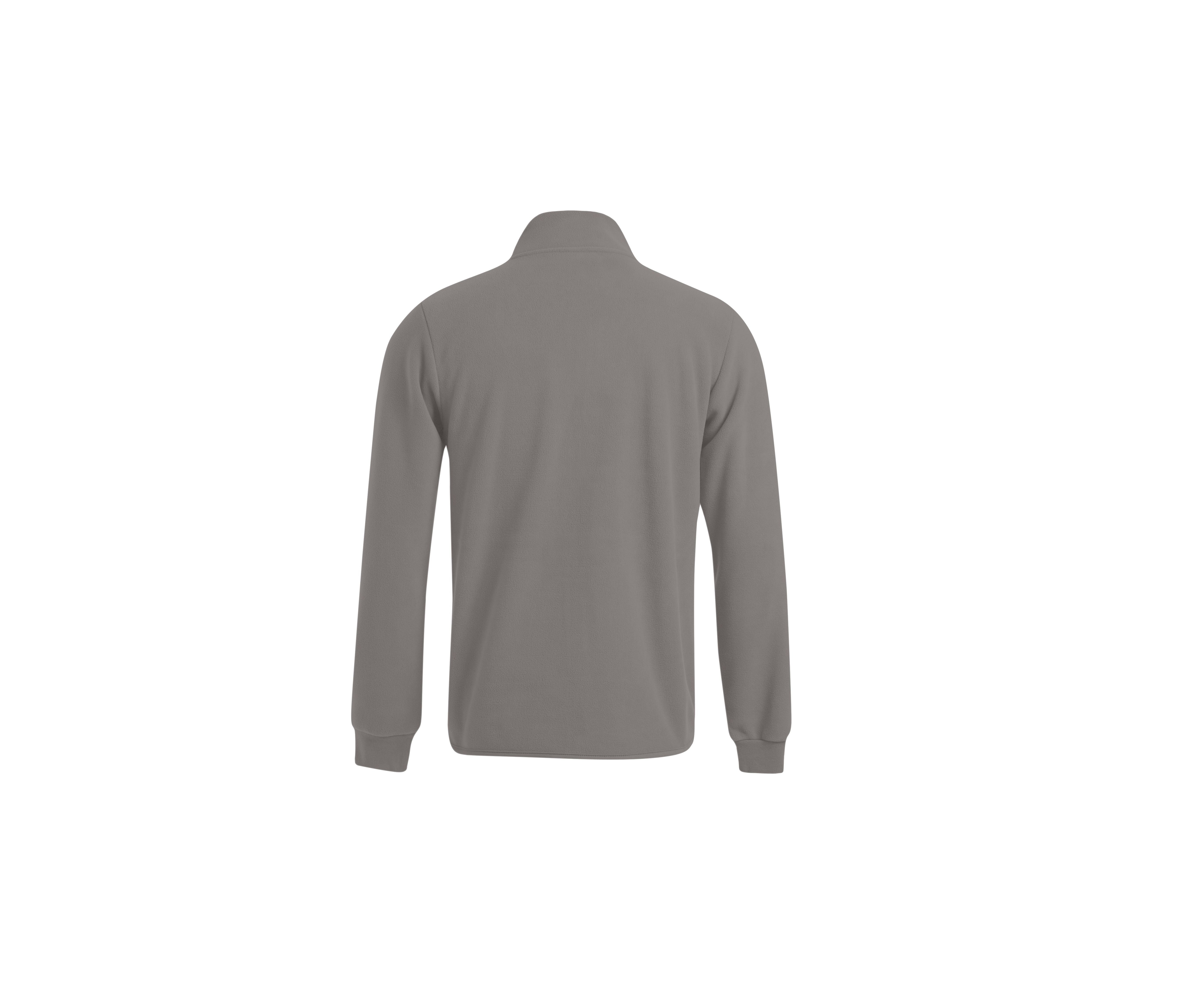 Veste Polaire Homme Épaisse - Light Grey / Black