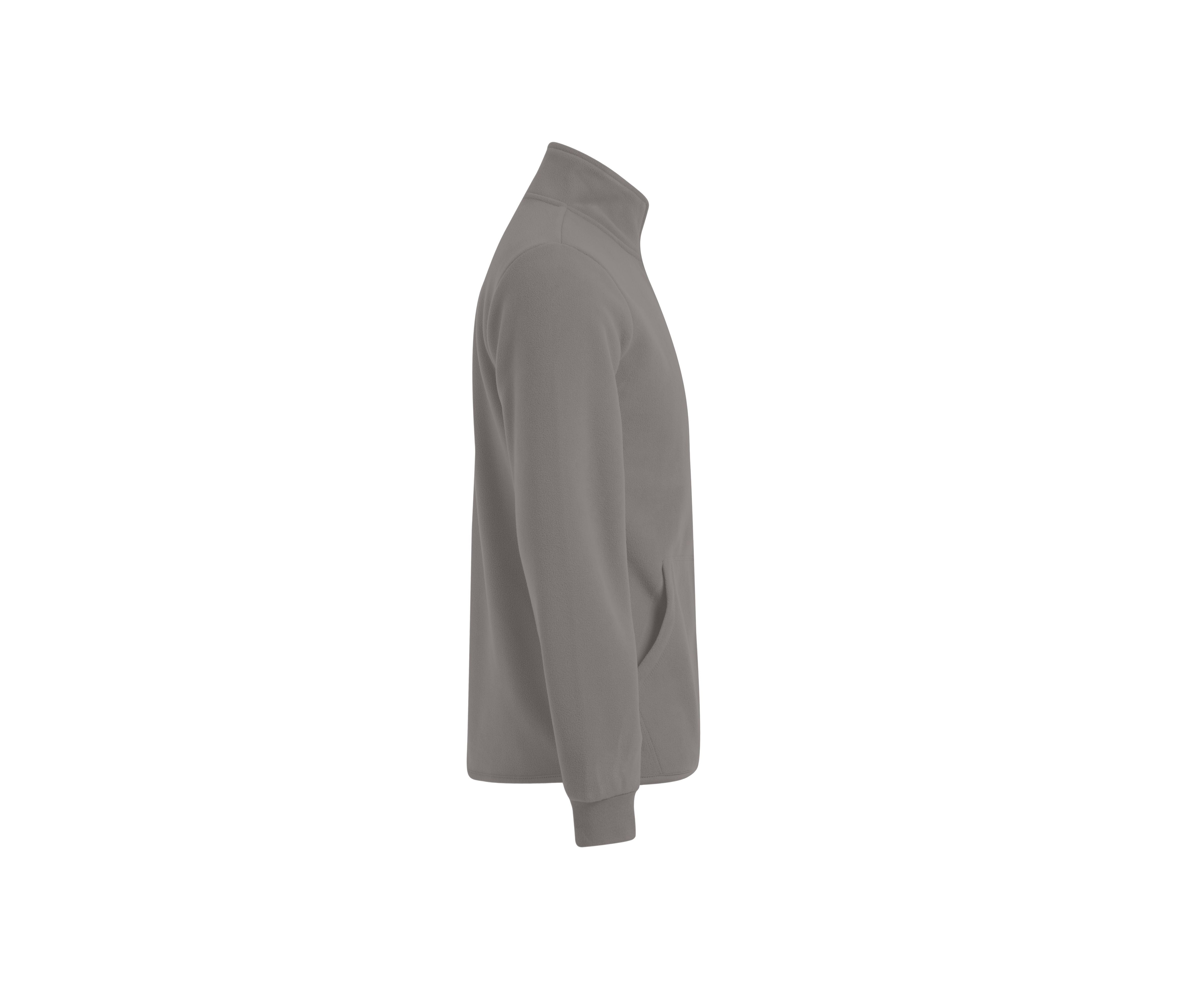 Veste Polaire Homme Épaisse - Light Grey / Black