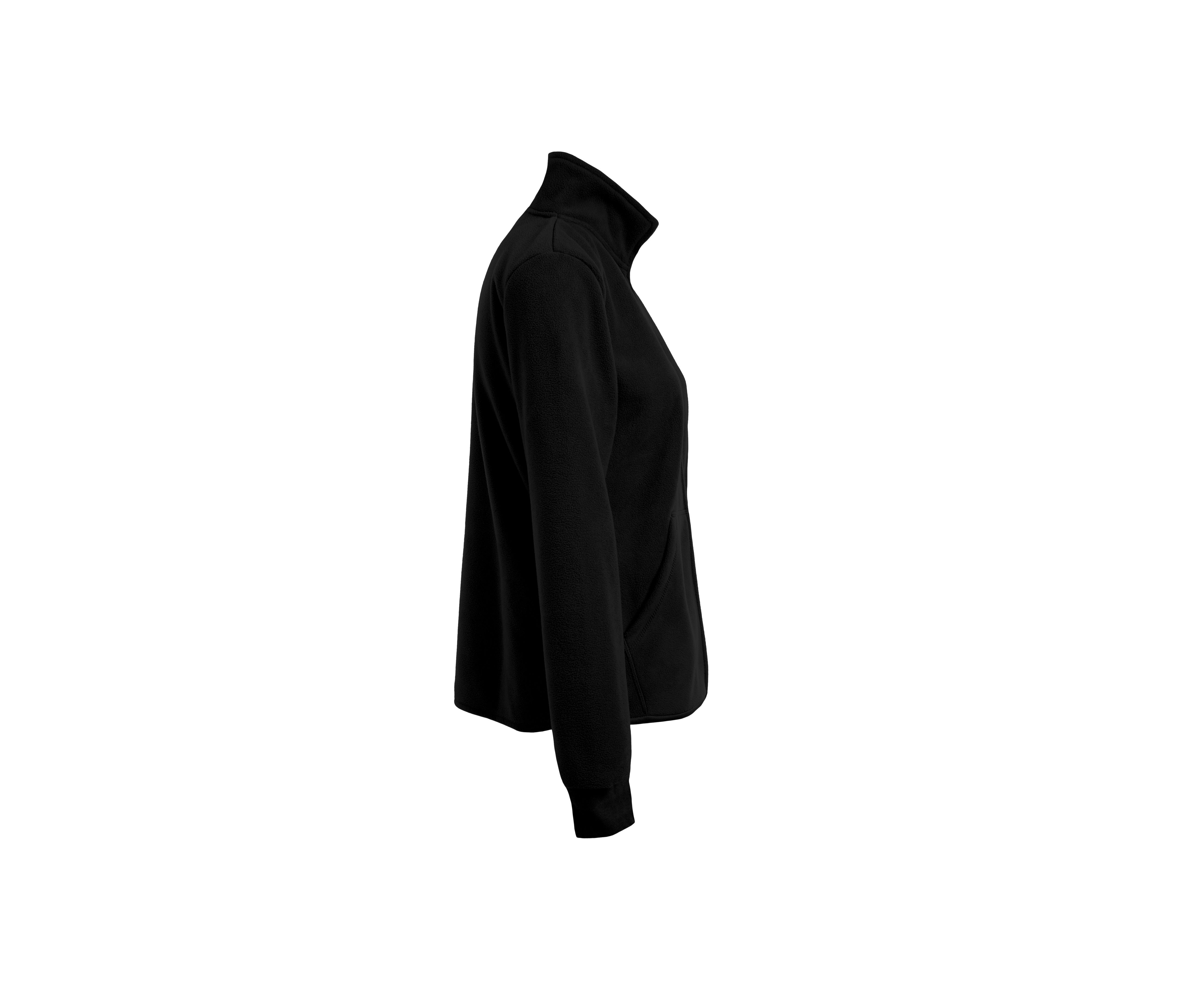 Veste Polaire Femme Épaisse - Black / Light Grey