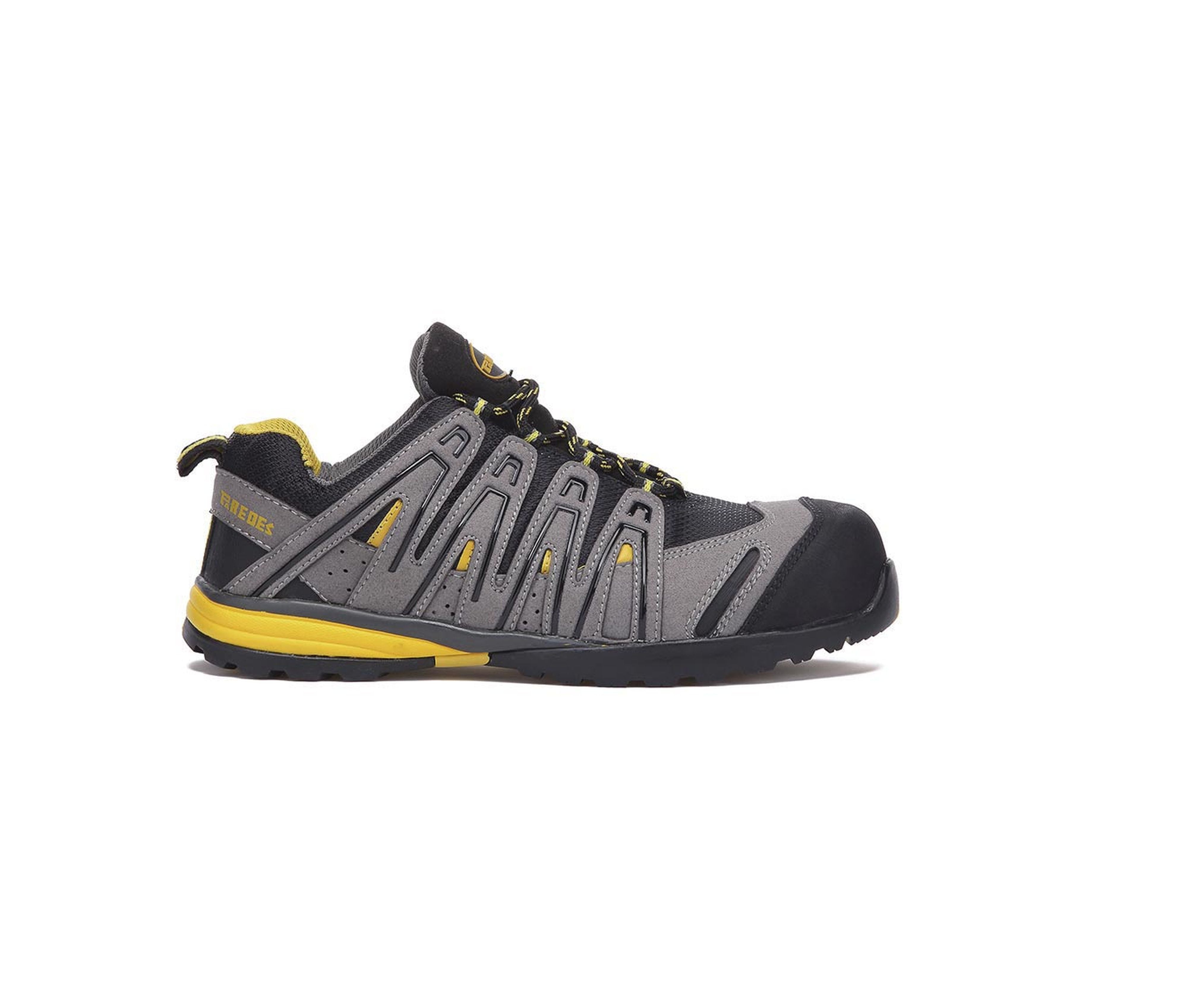 Chaussures de Sécurité Sans Métal - Grey/black/yellow